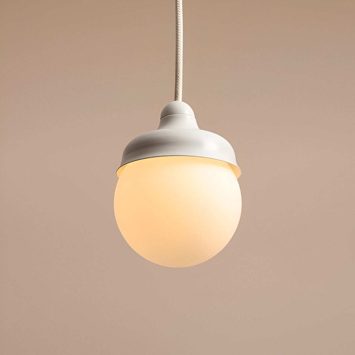 Hängelampe WAVE creme