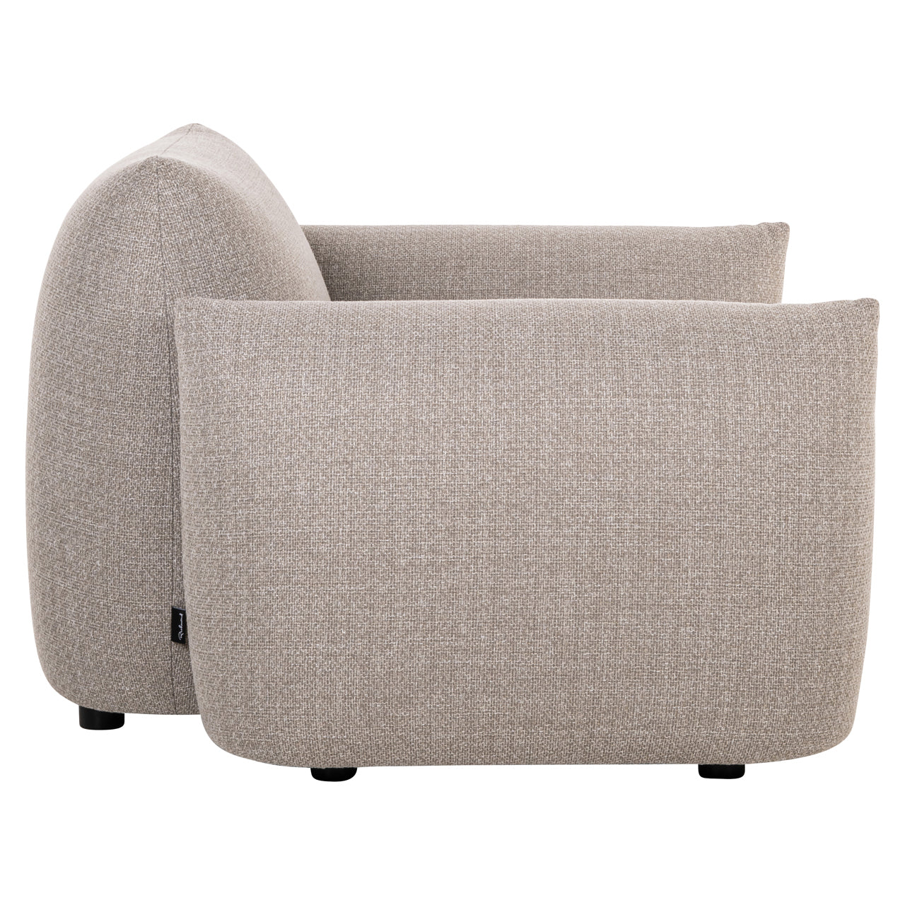 Außenstuhl DAWSON grau-beige