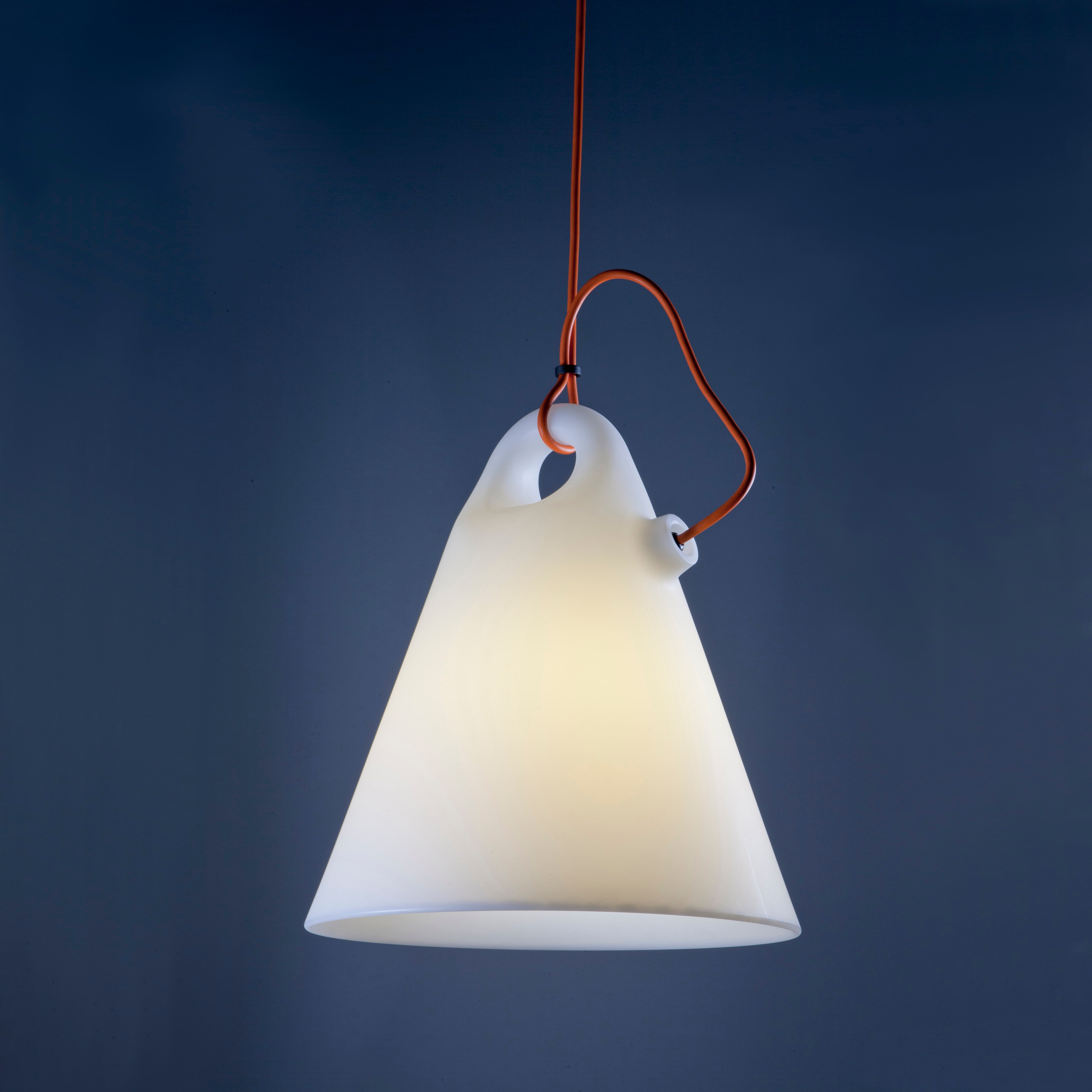 Lampa wisząca zewnętrzna TRILLY biały