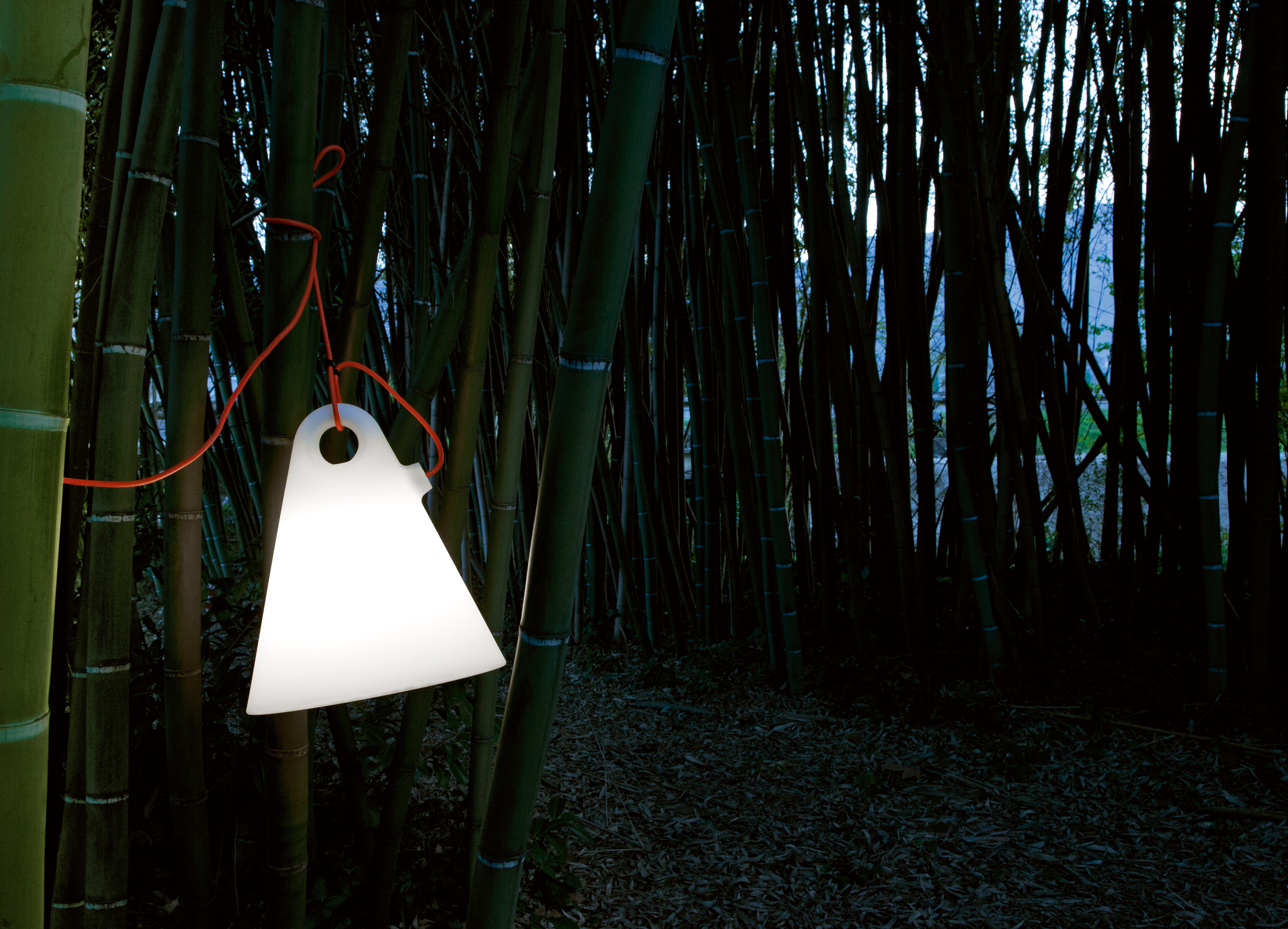 Lampa wisząca zewnętrzna TRILLY biały