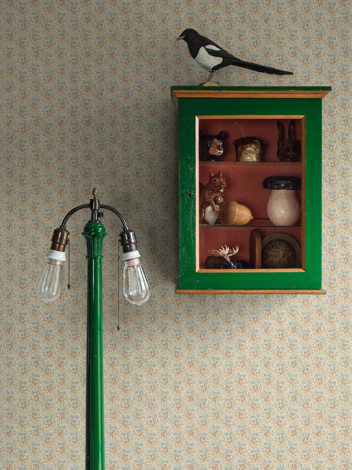 Tapete mit floralem Blumenmotiv BELLA beige
