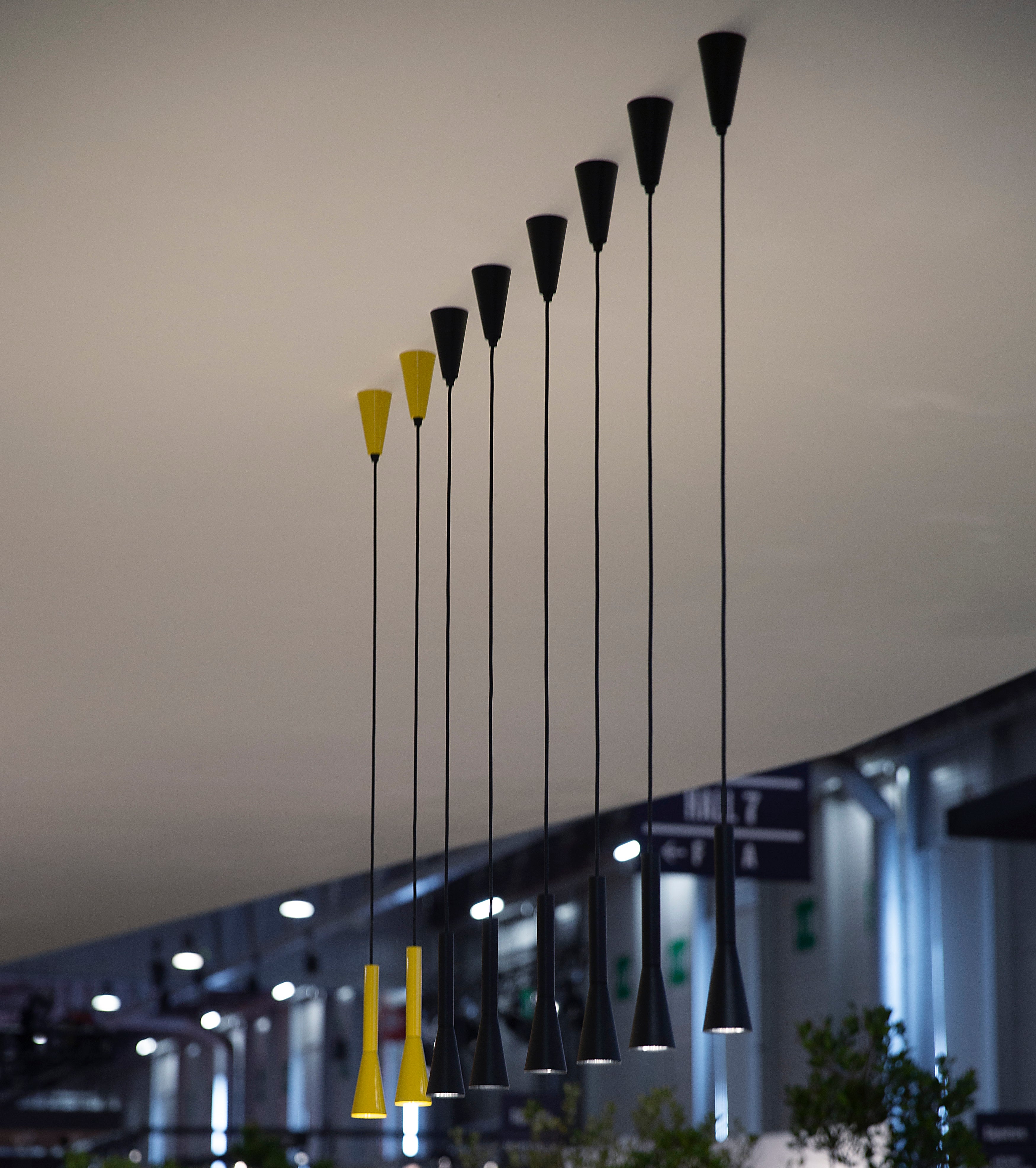 Lampa wisząca COLIBRÌ czarny