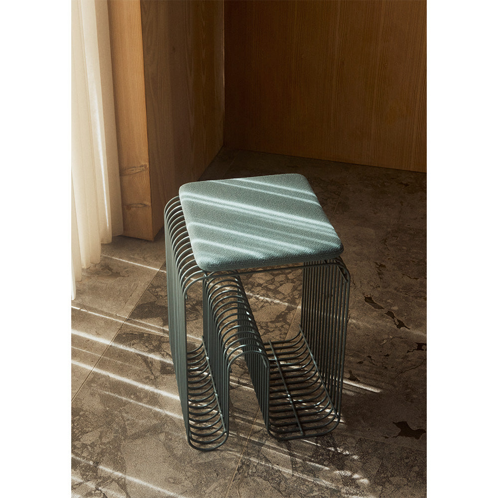 Stolik CURVA niebieski