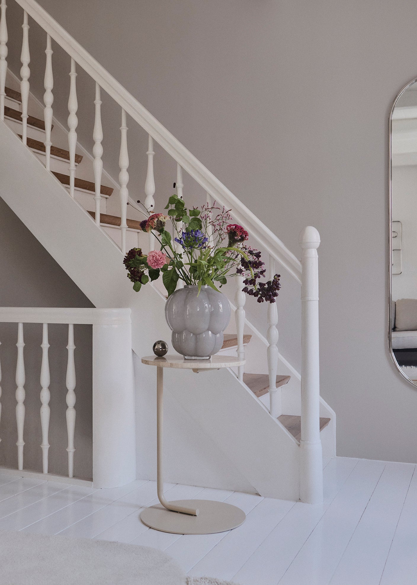 Stolik boczny CASTELLUM trawertyn