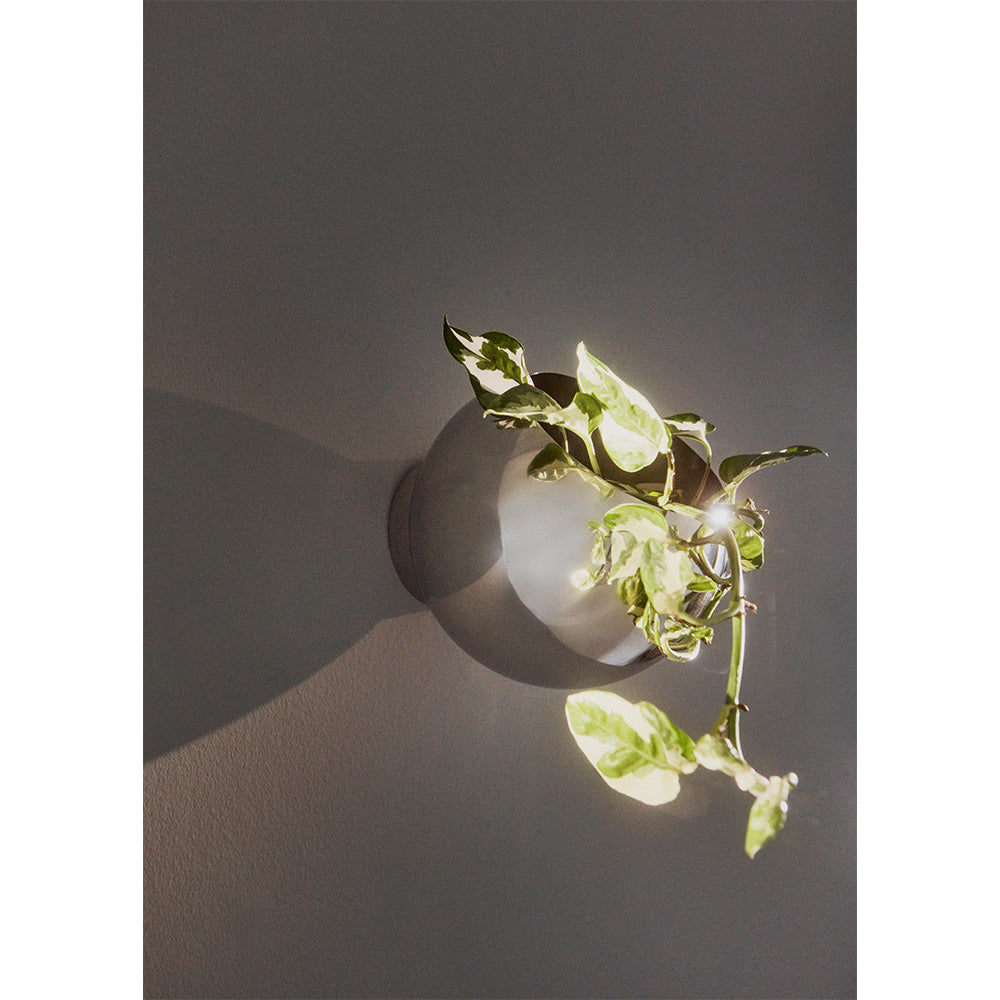 Osłonka ścienna GLOBE srebrny