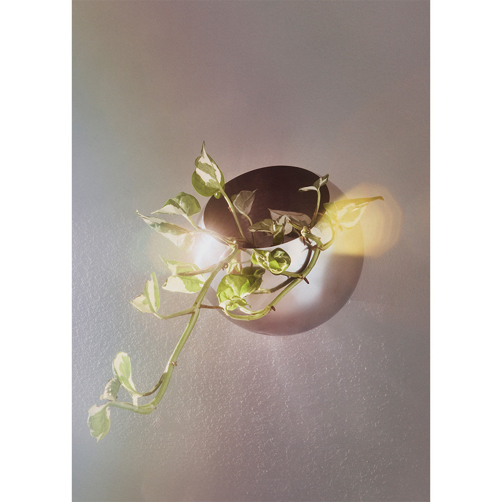 Osłonka ścienna GLOBE srebrny