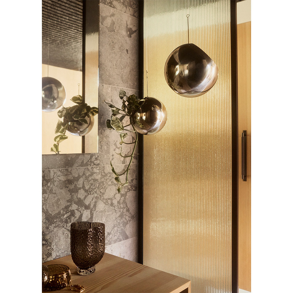 Osłonka wisząca GLOBE srebrny