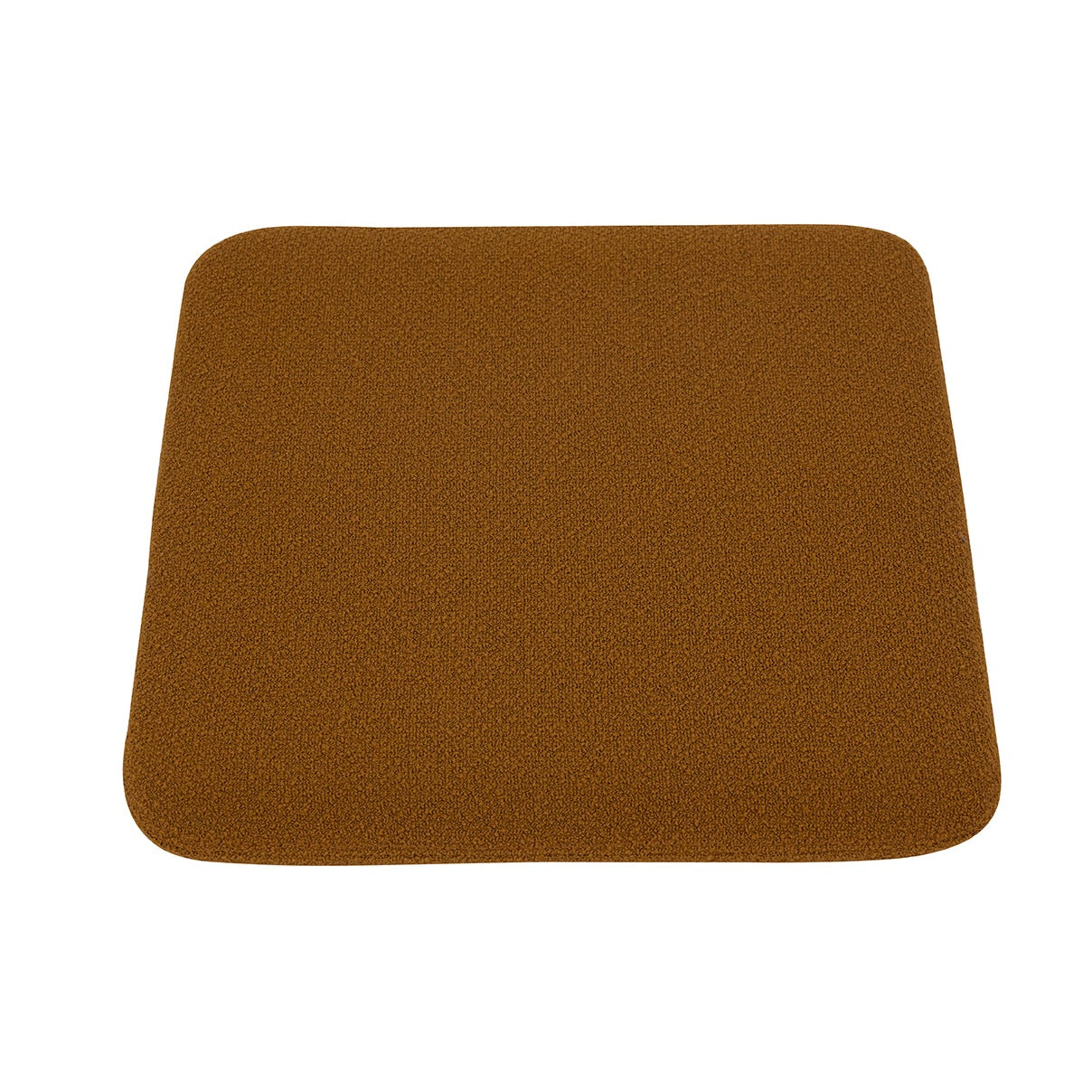 Sitzkissen CURVA braunes Bouclé