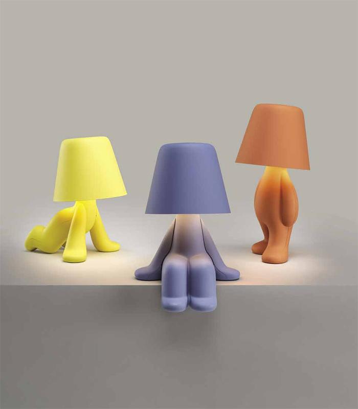 Portable lamp SWEET BROTHERS JOE white