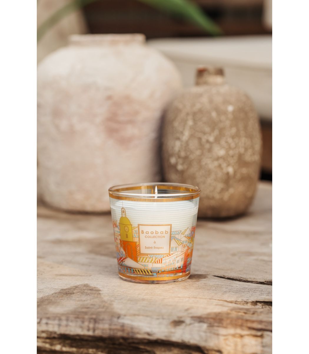 Świeca zapachowa MY FIRST BAOBAB A SAINT-TROPEZ mięta i porzeczka – zdjęcie 4