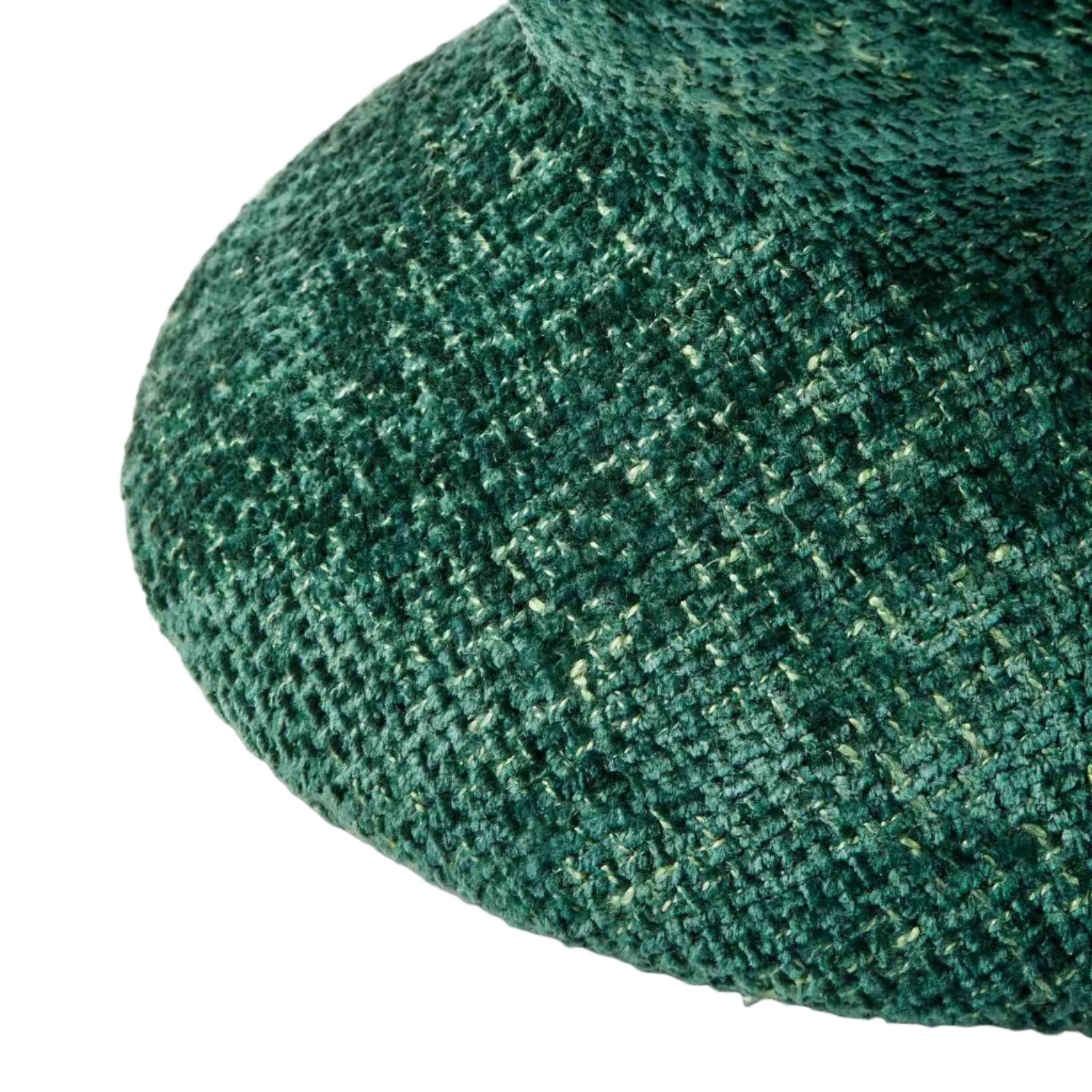 Stołek SOFT ZIG ZAG ciemnozielony