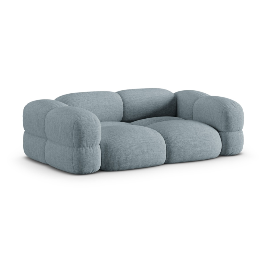 Sofa 3-osobowa LORETTO niebieski pastelowy