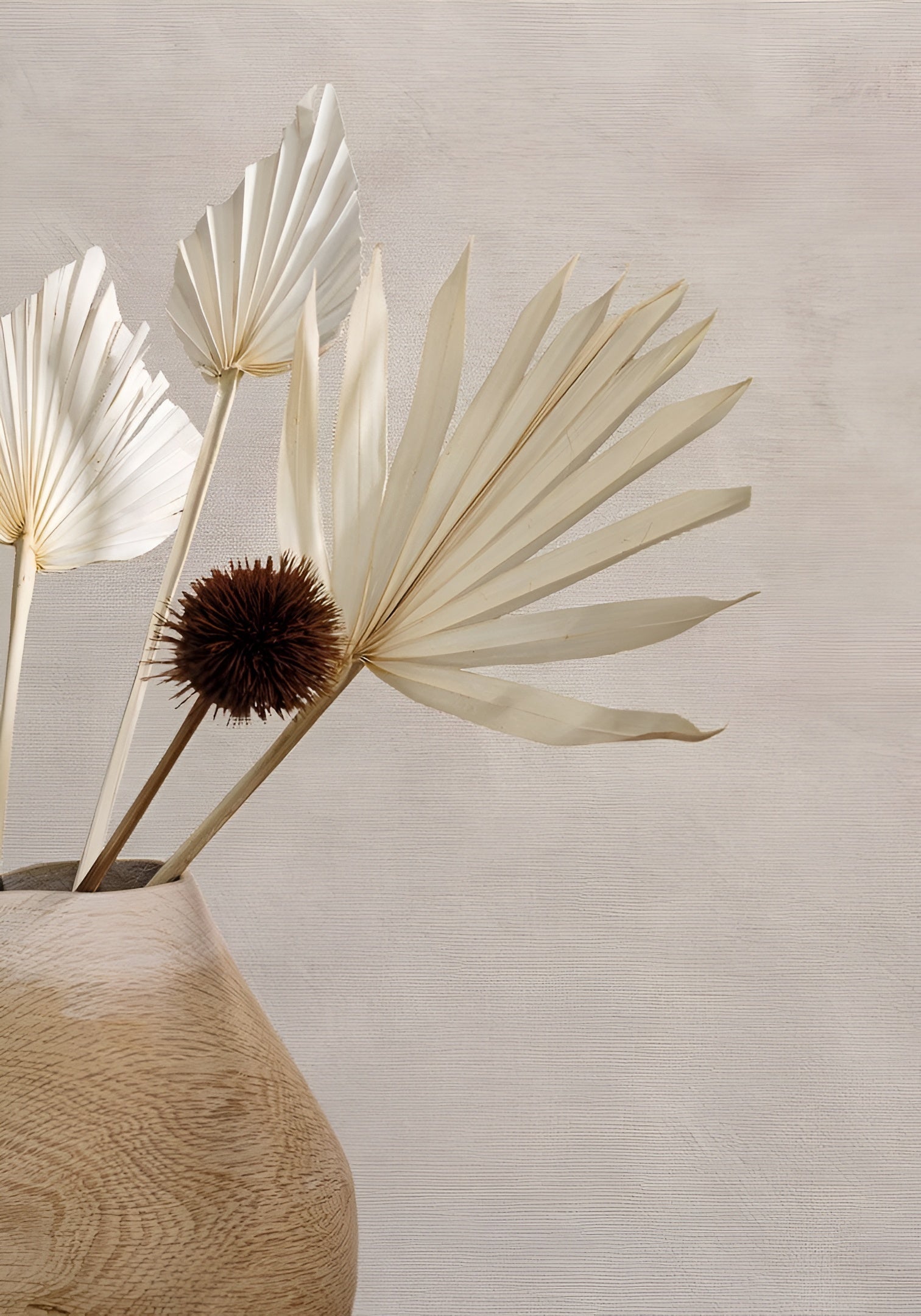 Tapeta strukturalna imitująca płótno ARGILE - MARRON GLACE ciepły szary