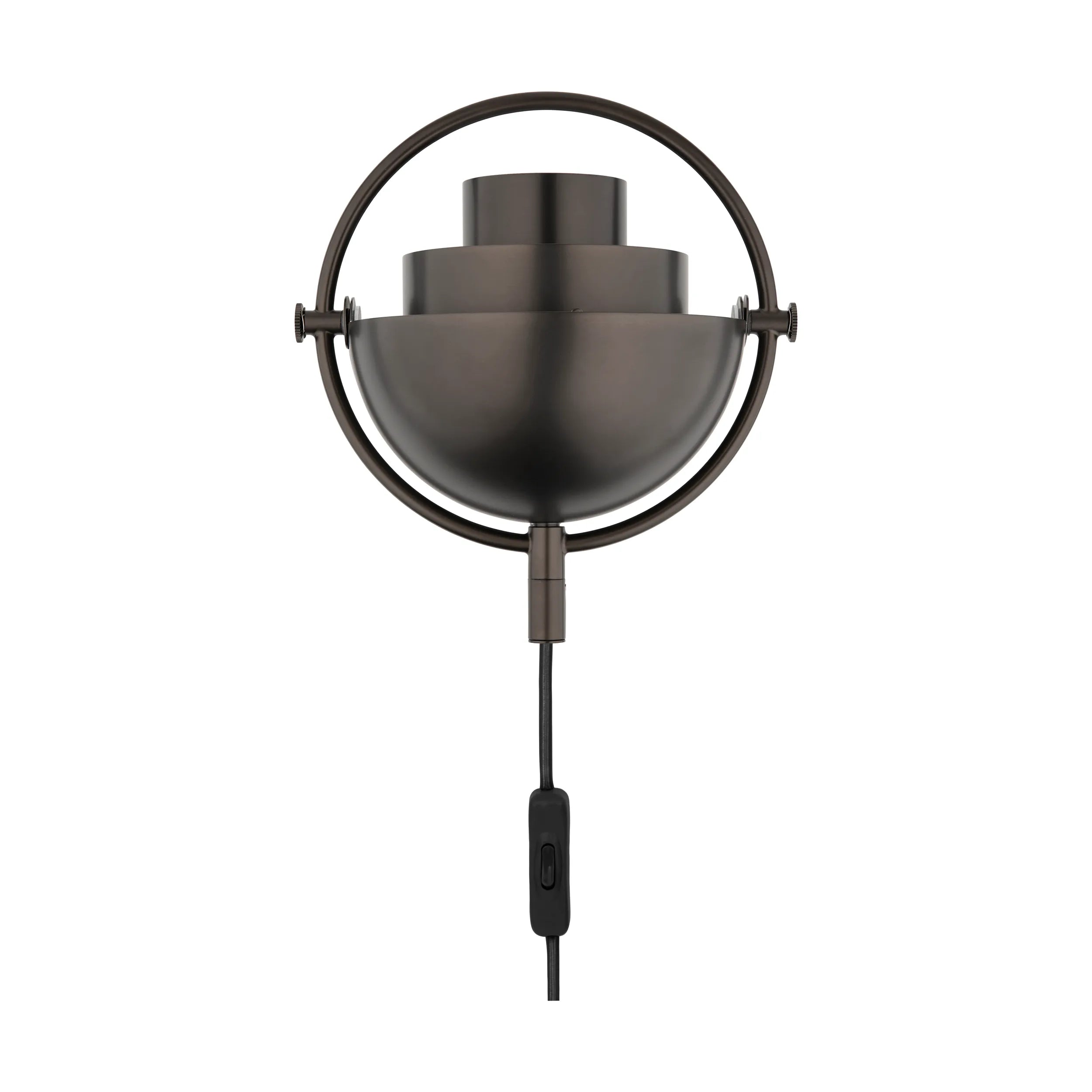 Lampa ścienna MULTI-LITE czarny błyszczący
