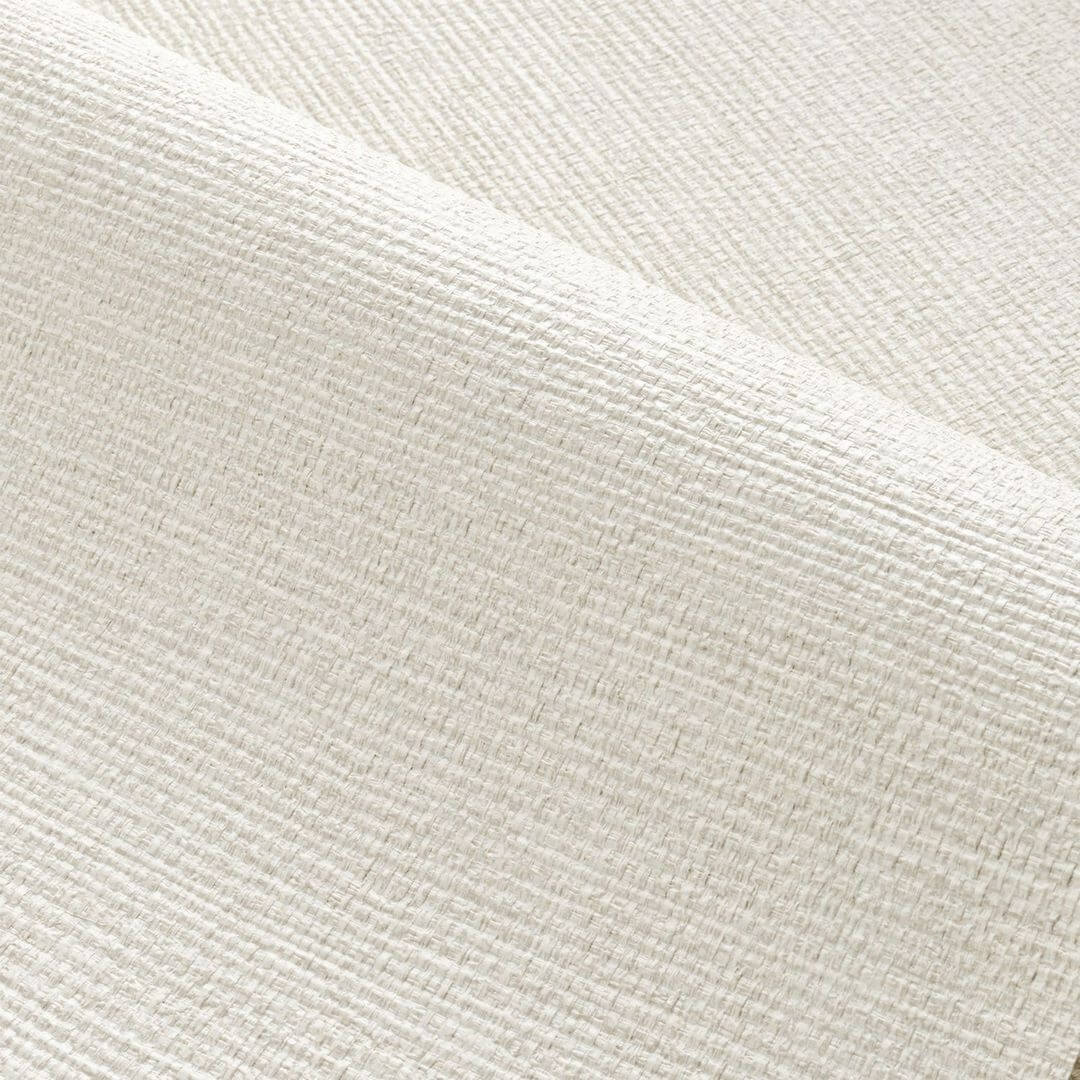 Strukturierte Tapete, die Leinwand imitiert CARIOCA - NEIGE gebrochenes Weiß