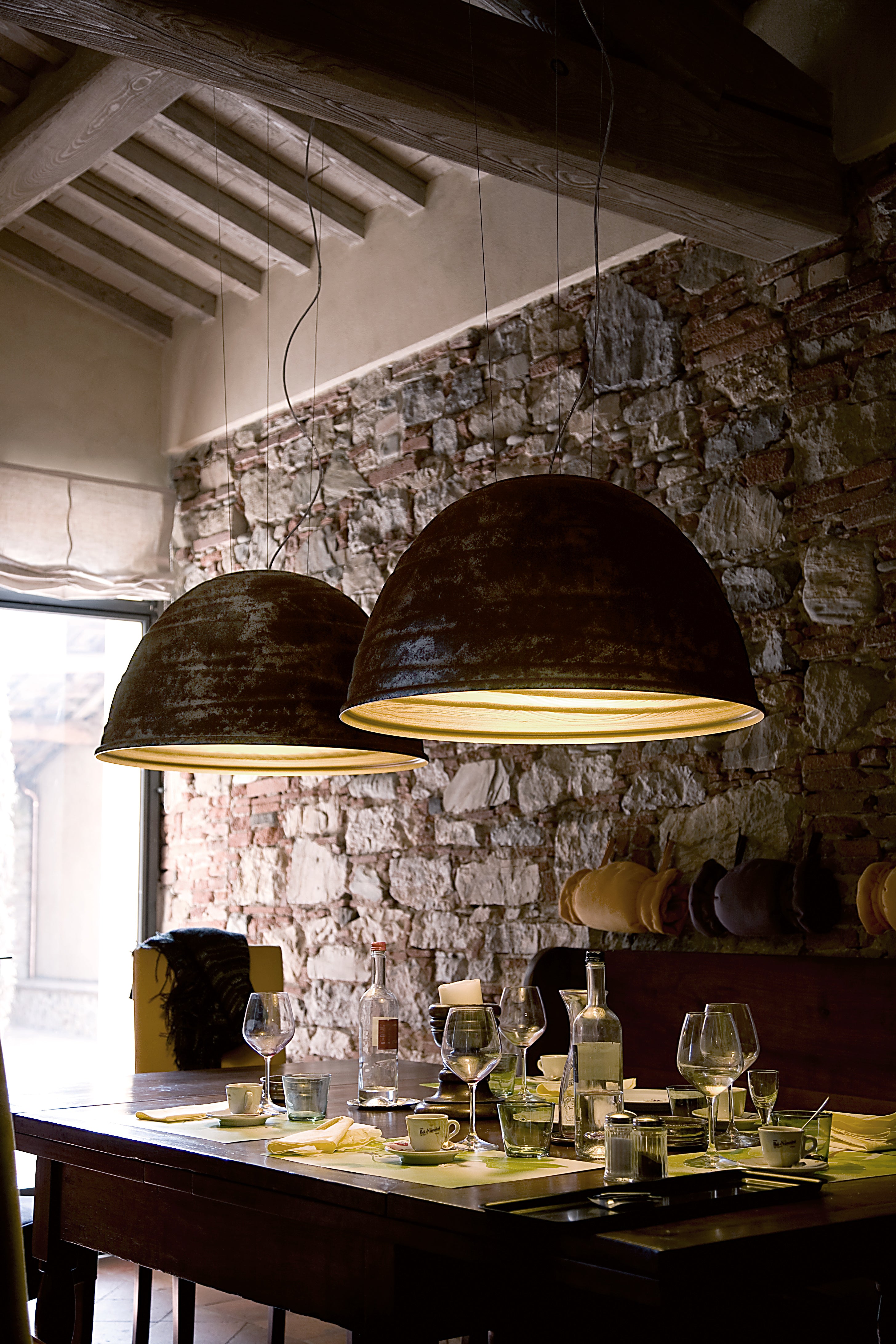 Lampa wisząca BABELE metaliczny