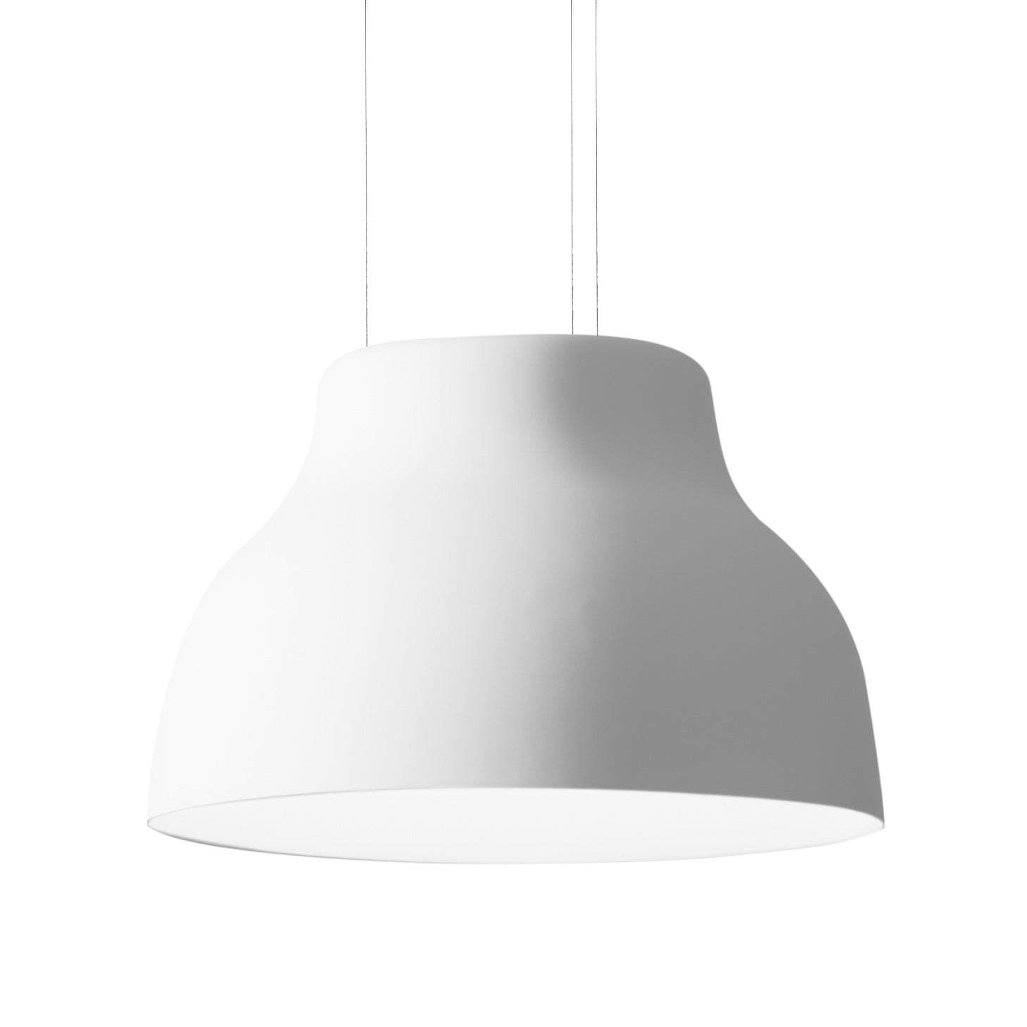 Lampa wisząca CICALA tłoczony biały