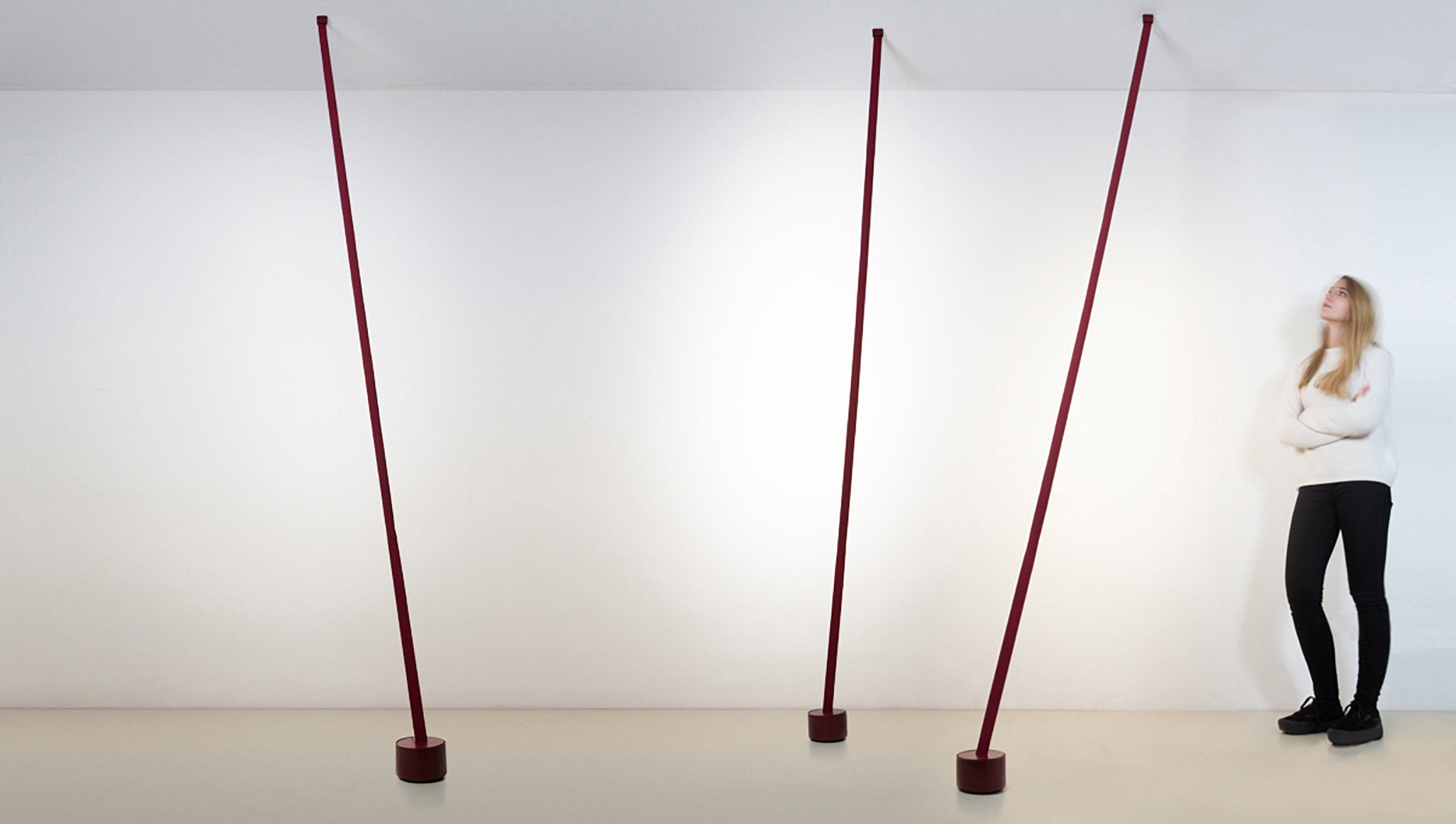 Lampa podłogowa ELASTICA żółty