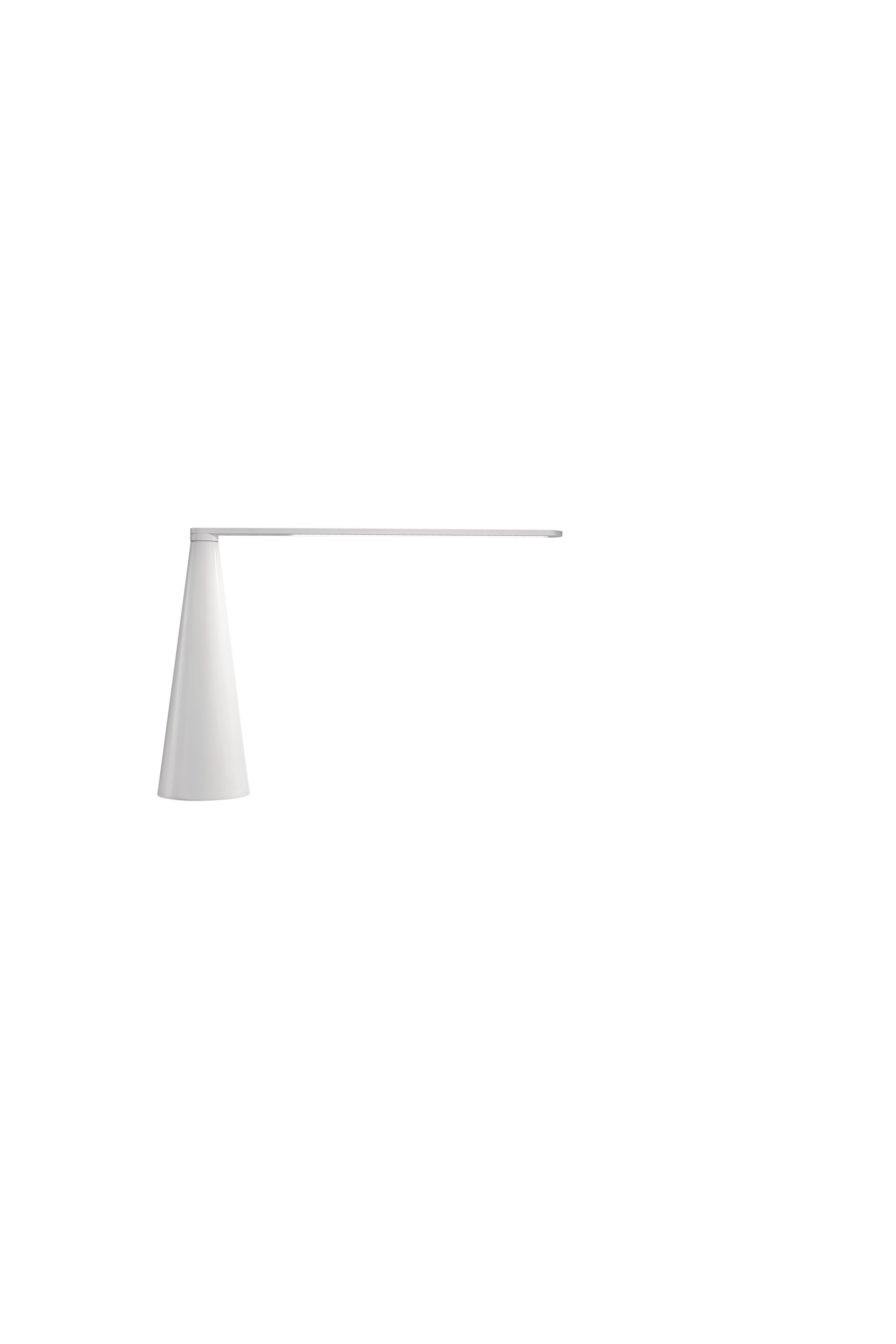 Lampa stołowa ELICA połyskujący biały – Martinelli Luce