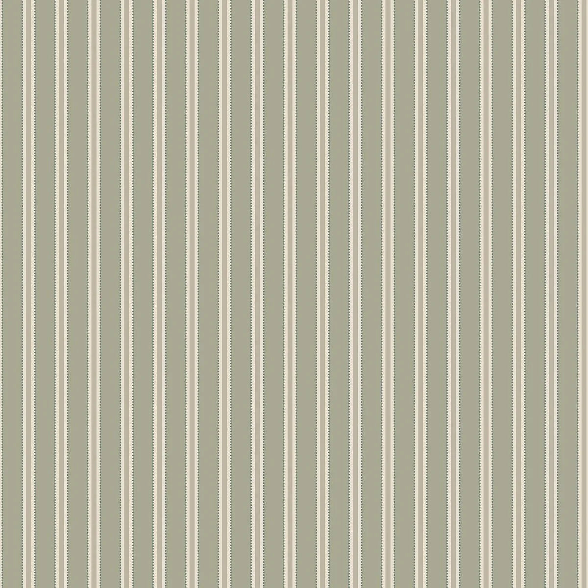 Tapeta w paski PÄRLRAND zielony z białym