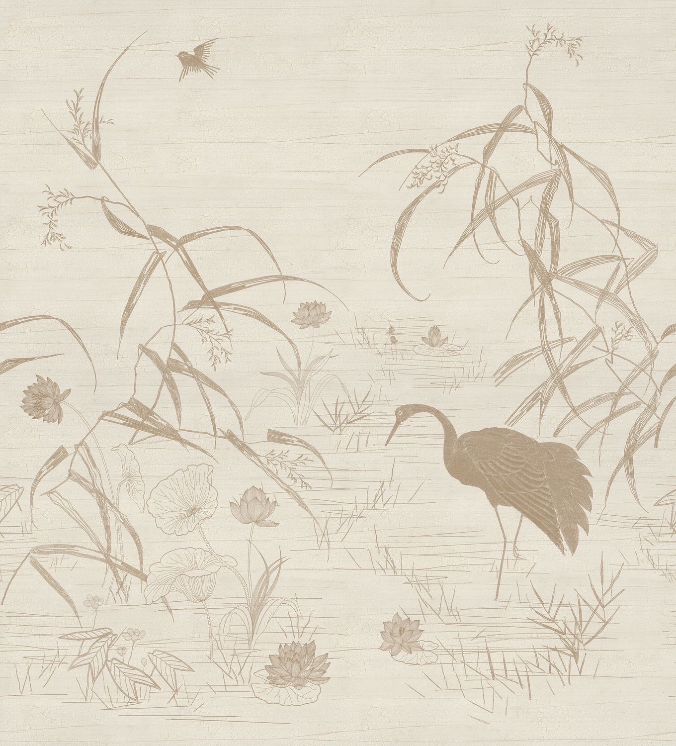 Mural NUIDO kość słoniowa z beżowym