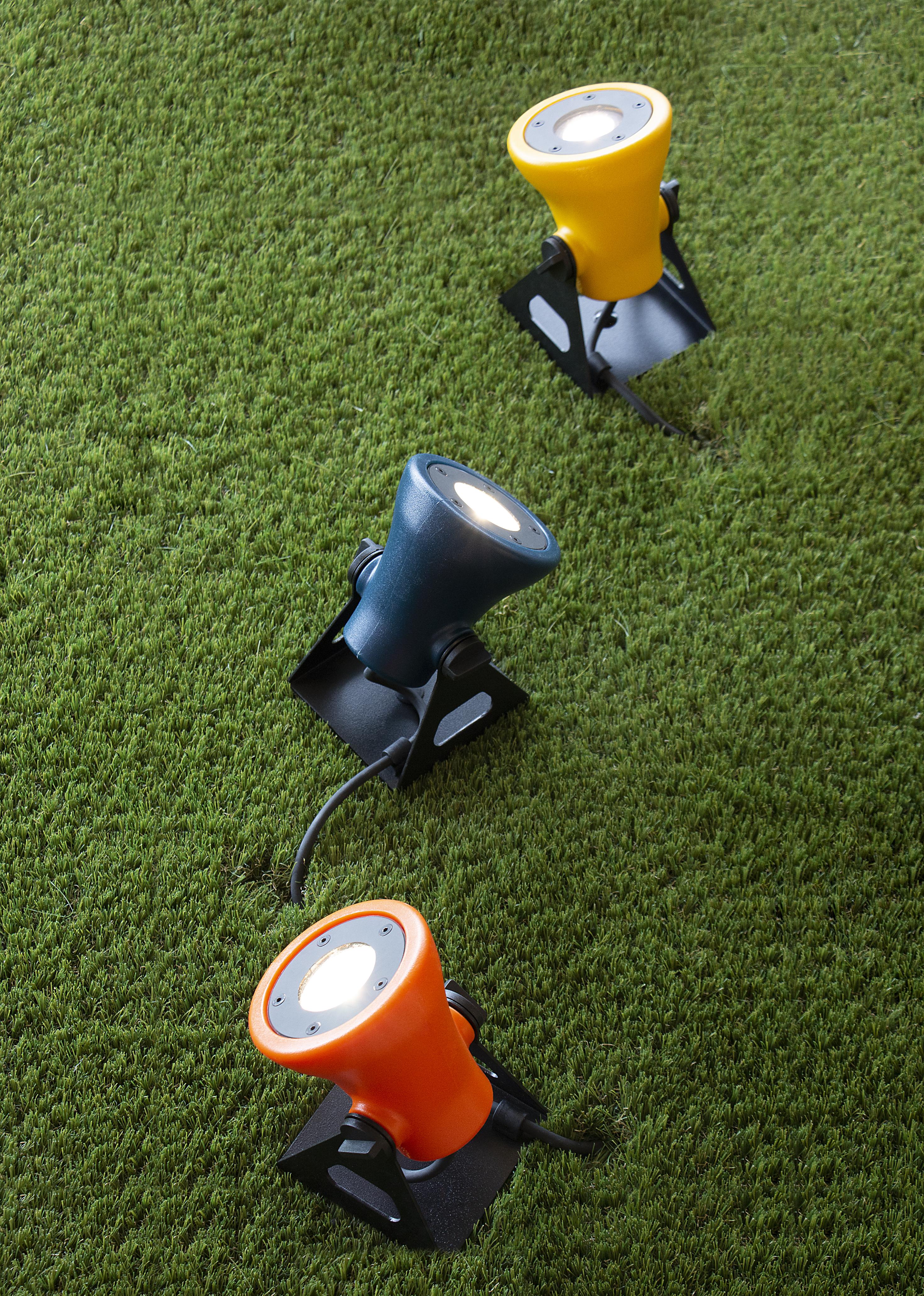 Lampa zewnętrzna podłogowa FROG niebieski