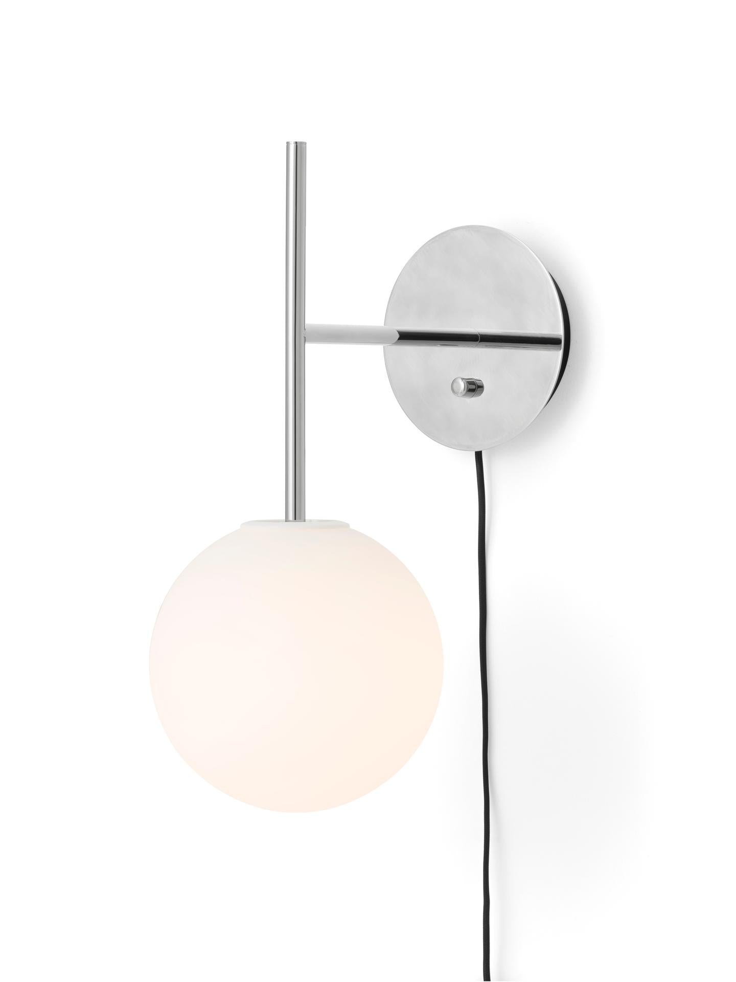Lampa ścienna TR BULB polerowana stal