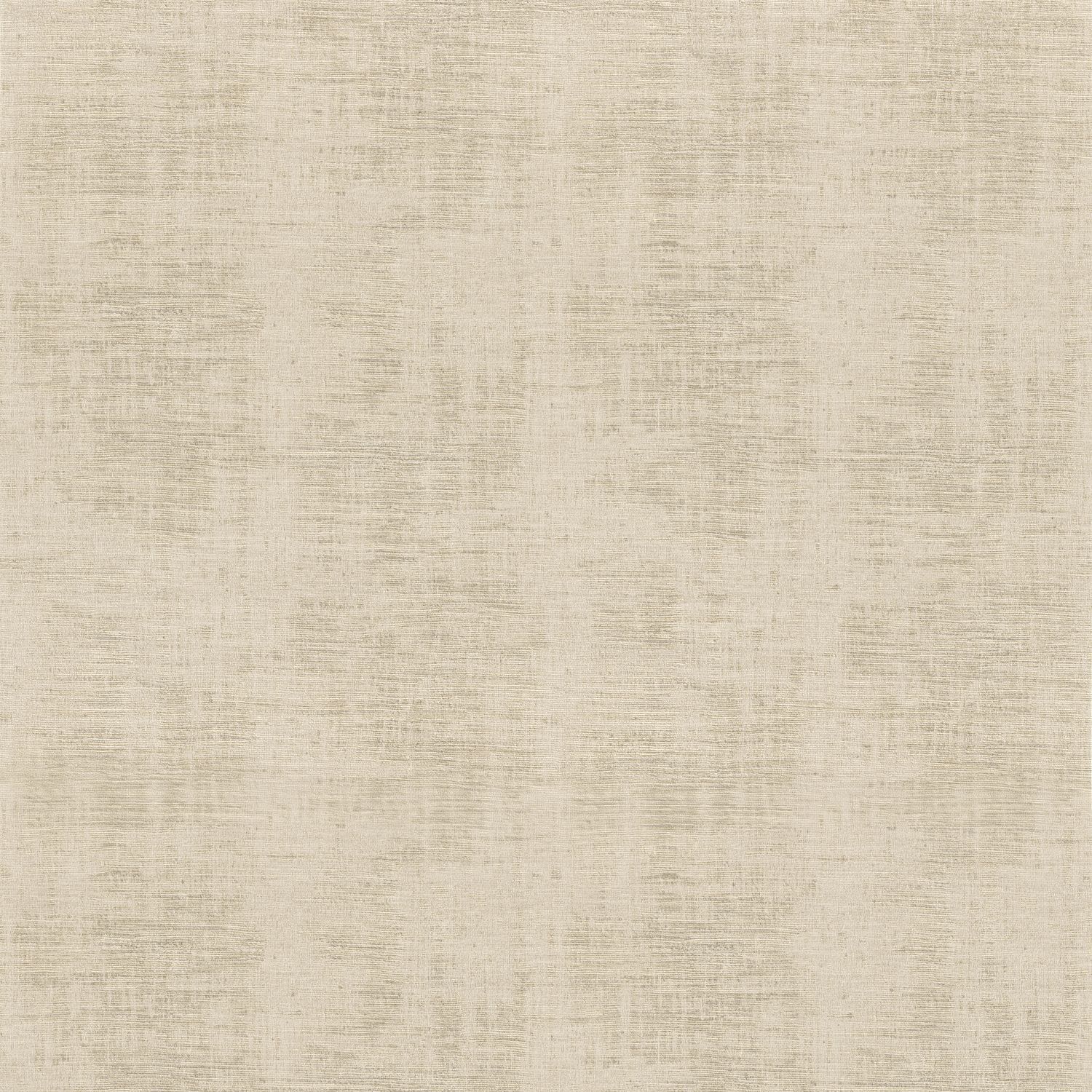 Strukturierte Tapete, die abgewetztes Leinen imitiert JOHARA - SABLE sandfarben