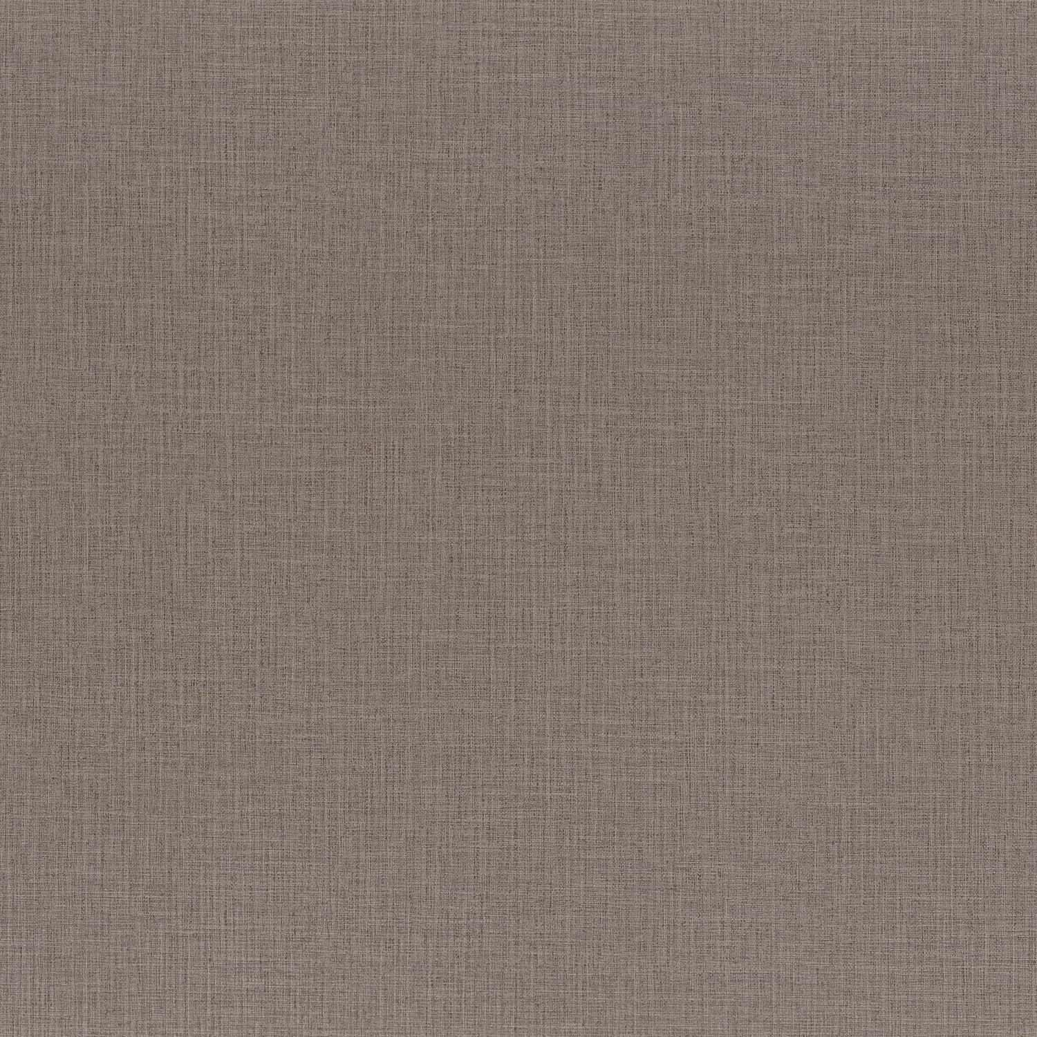 Structural wallpaper resembling woven canvas FILIN - TAUPE taupe