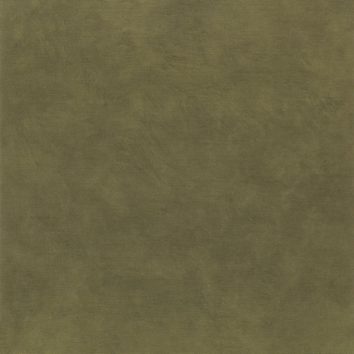 Structural wallpaper imitating canvas ARGILE - DARK GREEN kaki