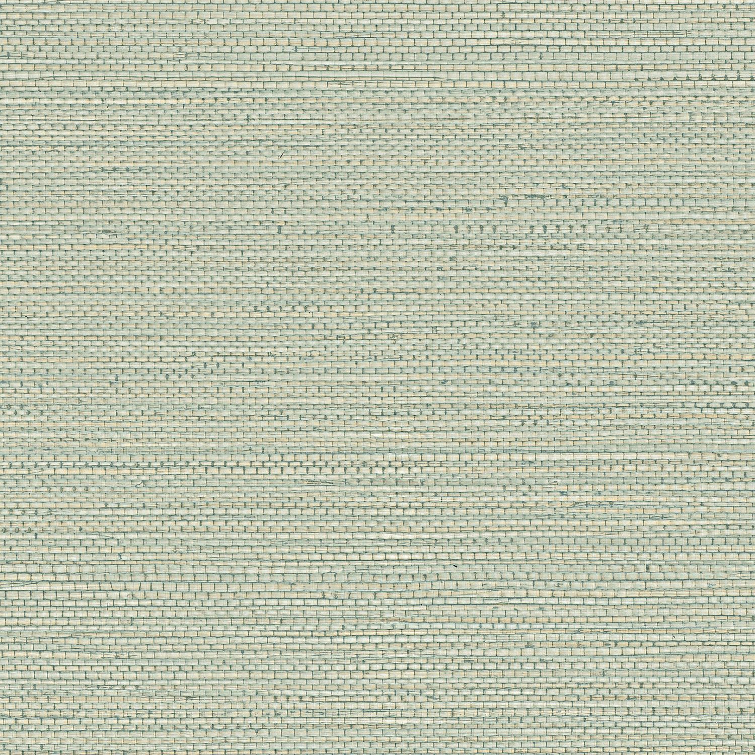Structural wallpaper imitating seagrass fibers ZOSTERA - AMANDE almond green
