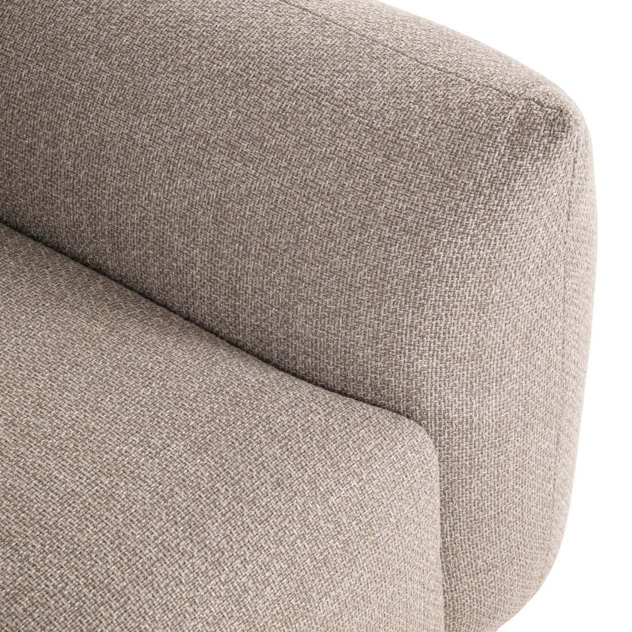 Außenstuhl DAWSON grau-beige