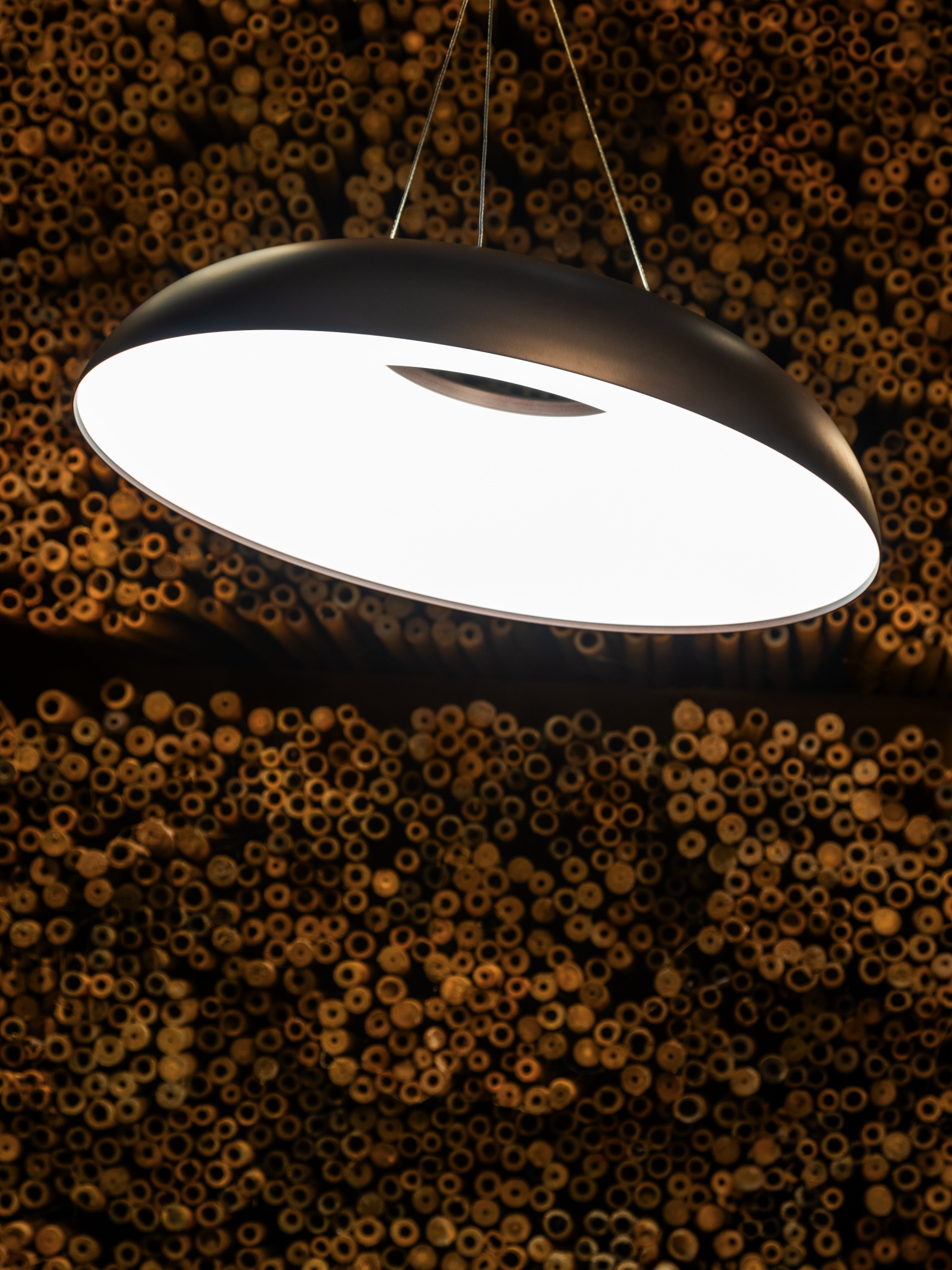 Lampa wisząca MAGGIOLONE matowy brązowy