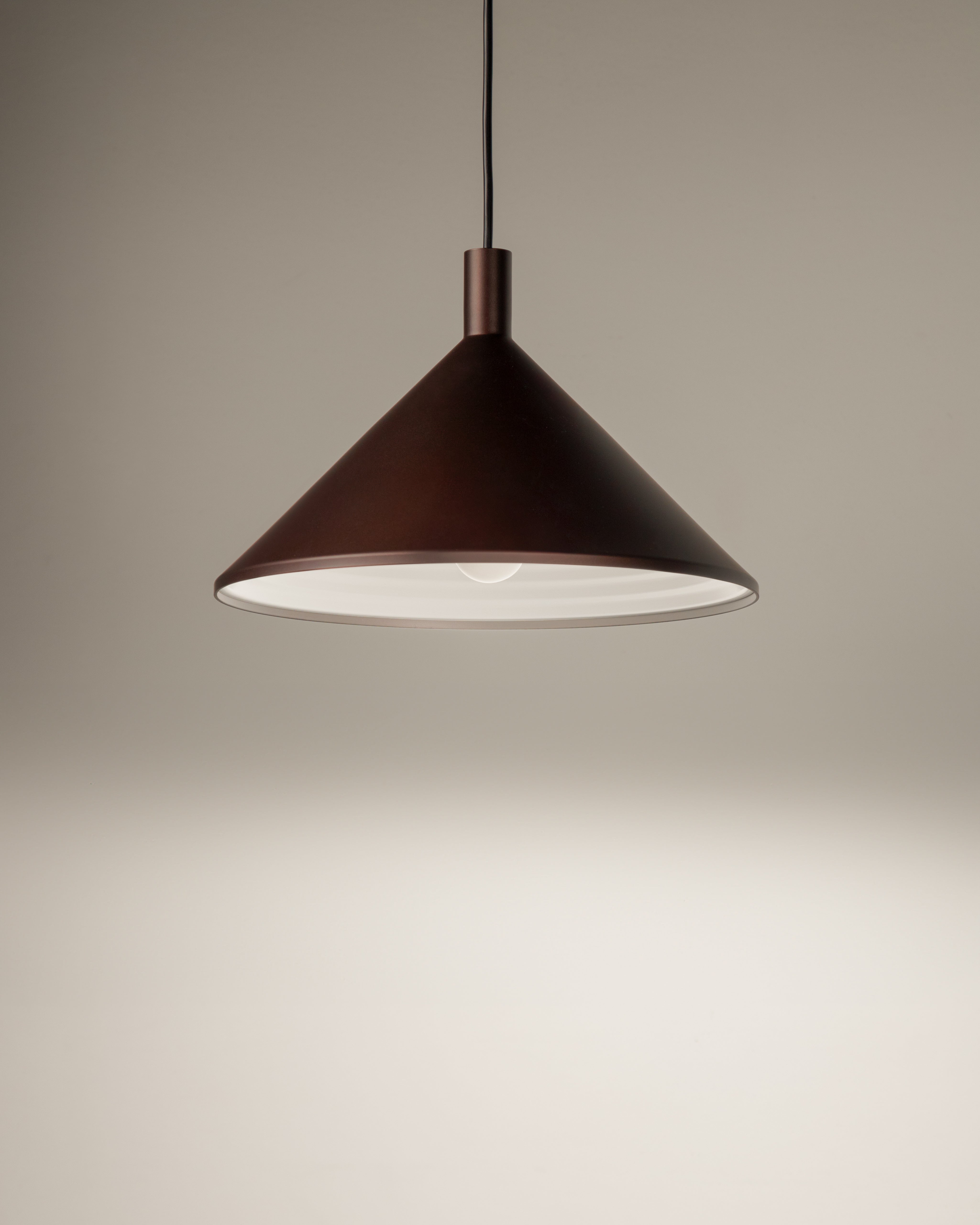 Lampa wisząca CONO biały