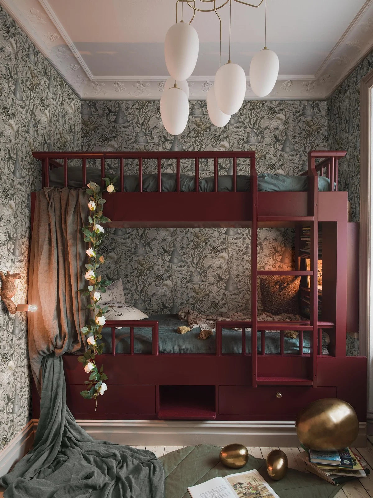 Tapeta dziecięca z motywem morskich zwierząt UNDERWATER MAGIC beżowy