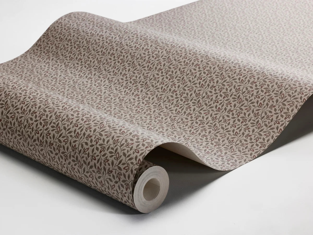 Tapete mit Pflanzenmotiv IDA braun