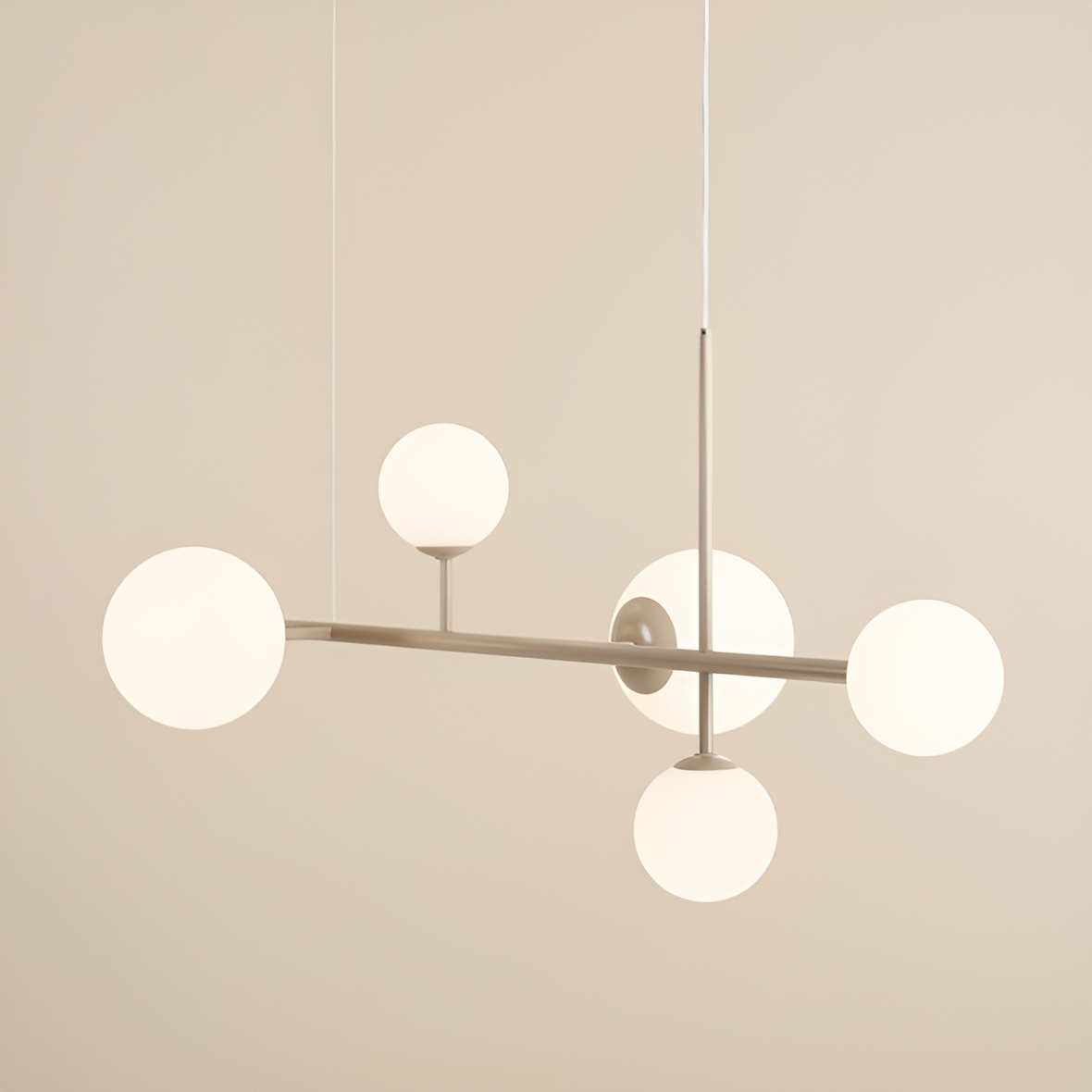 Lampa wisząca DIONE HEXA beżowy