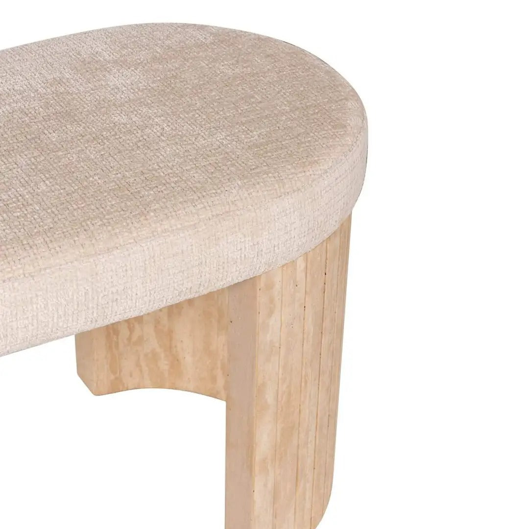 GALLICE Bench Beige
