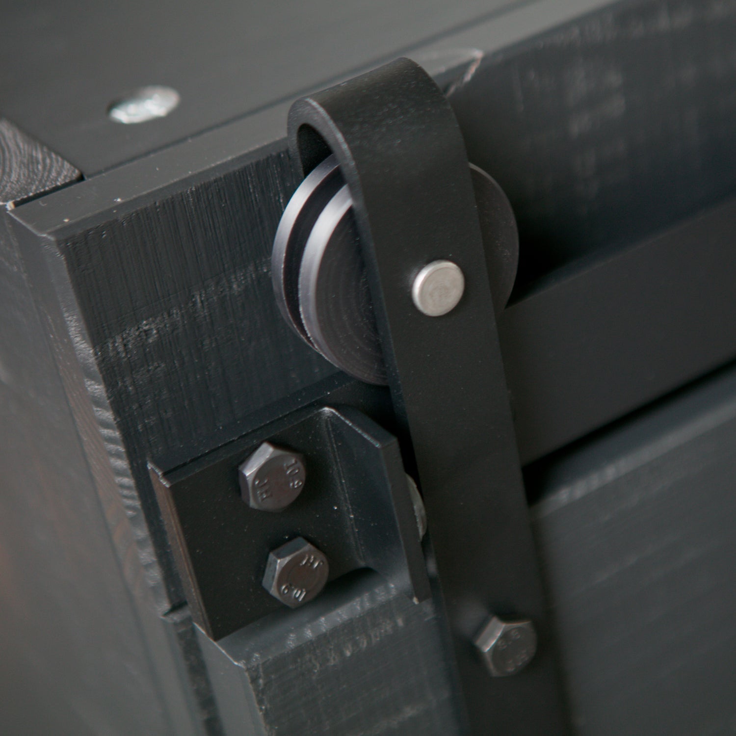 Schiebetürenschrank SLIDE BARN schwarz