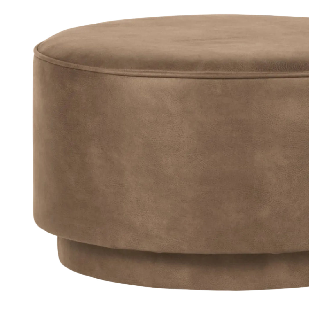 Cognac Coffee Pouf