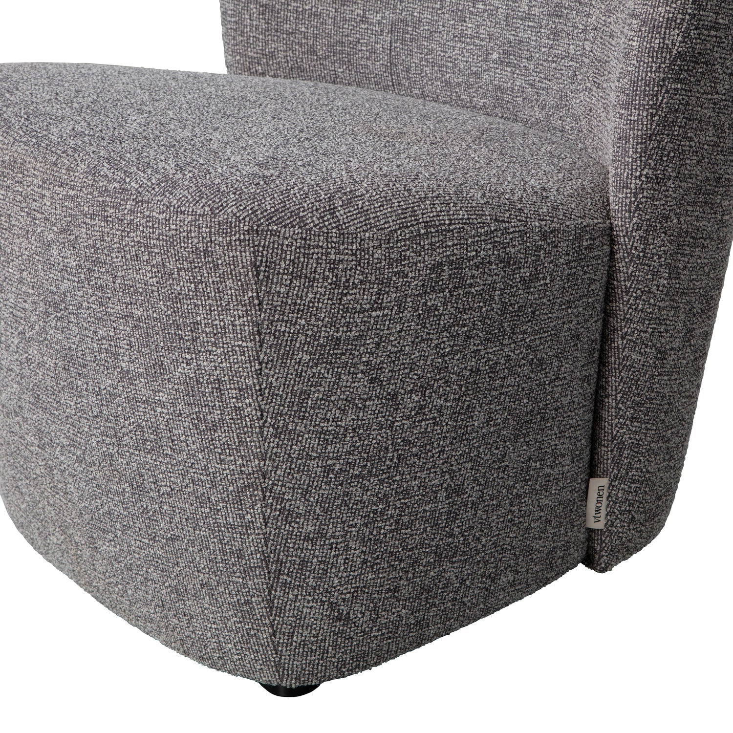 LOFTY Armchair Gray Mélange