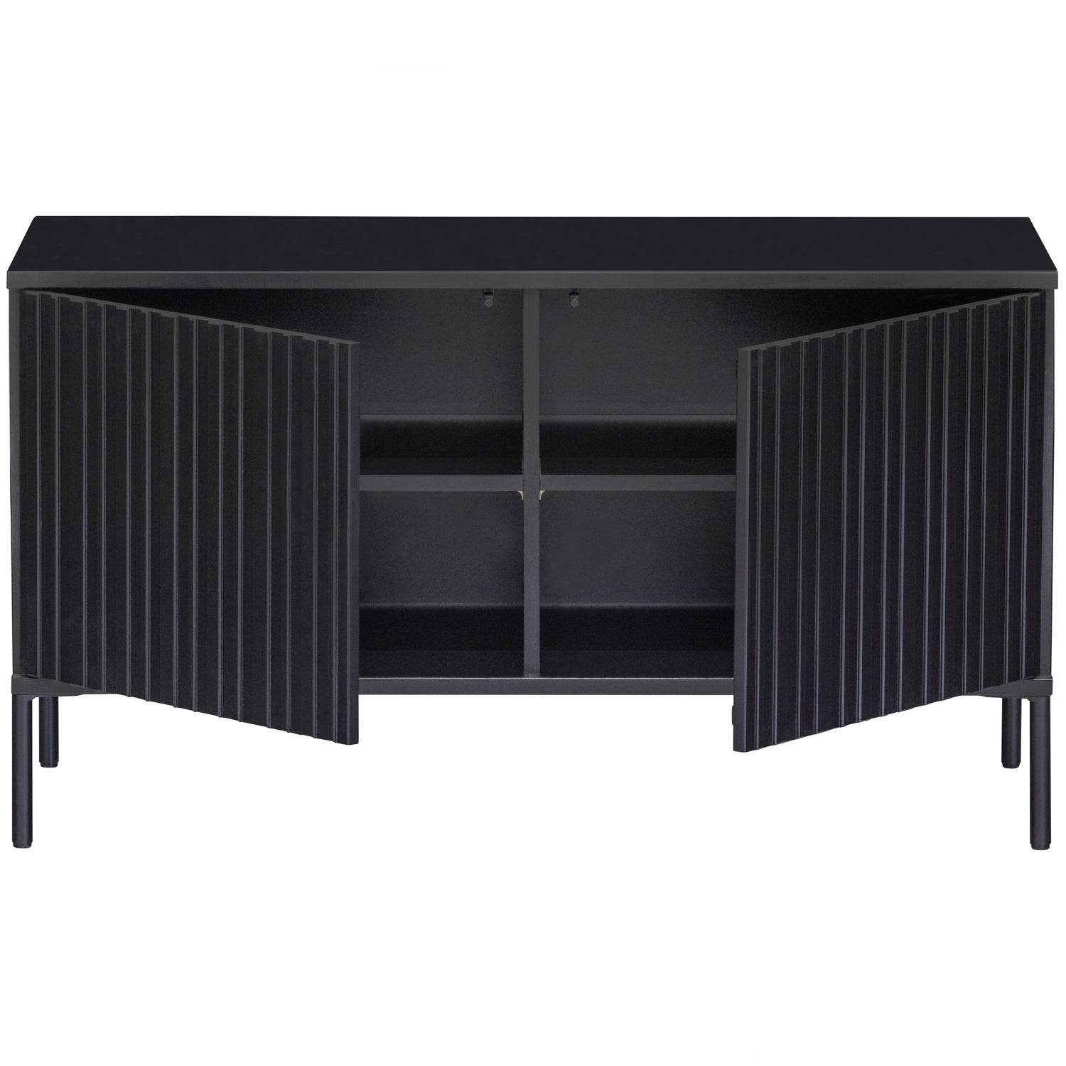 RTV-Sideboard NEW GRAVURE schwarz