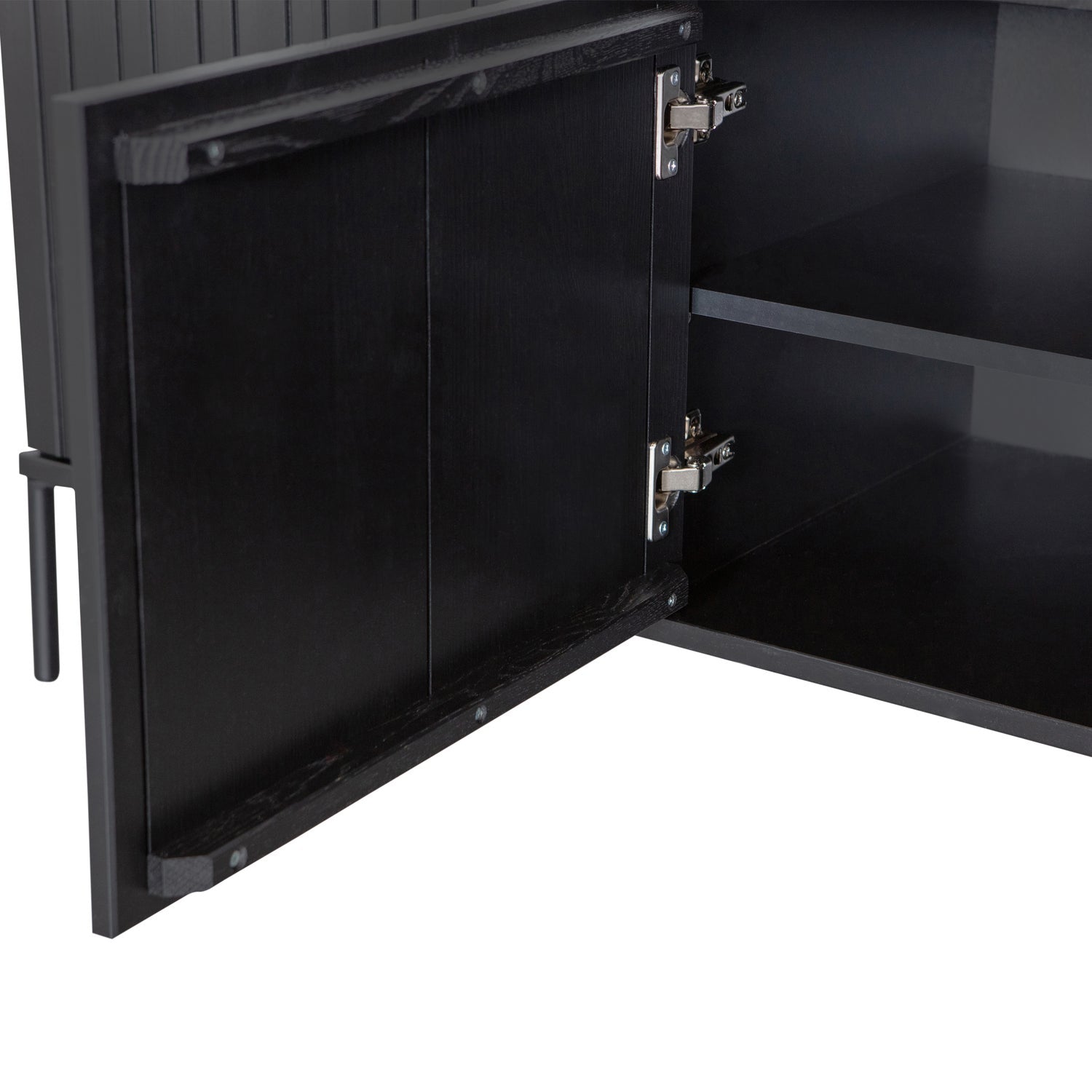 RTV-Sideboard NEW GRAVURE schwarz