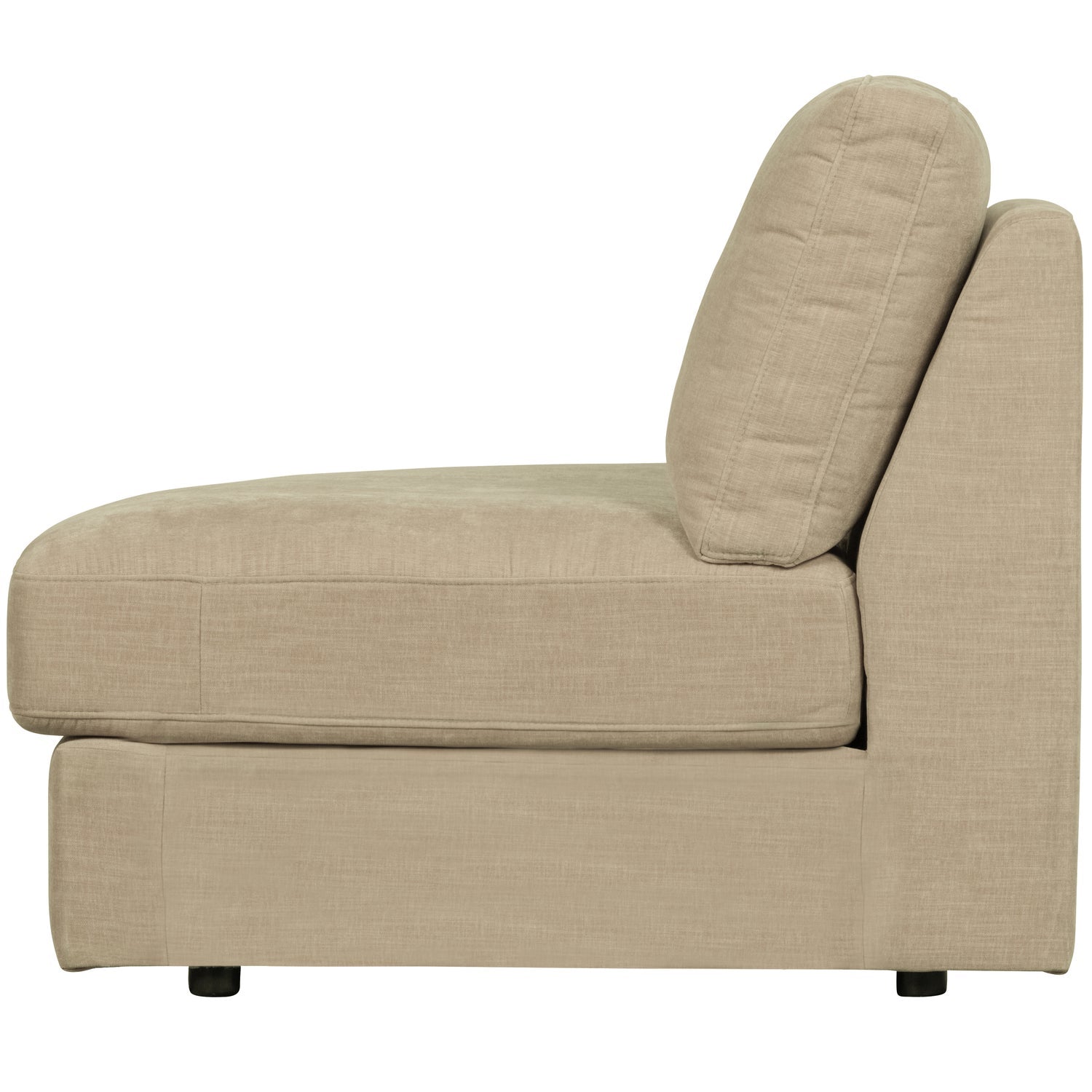 Sofa FAMILY - moduł otwarty lewostronny piaskowy
