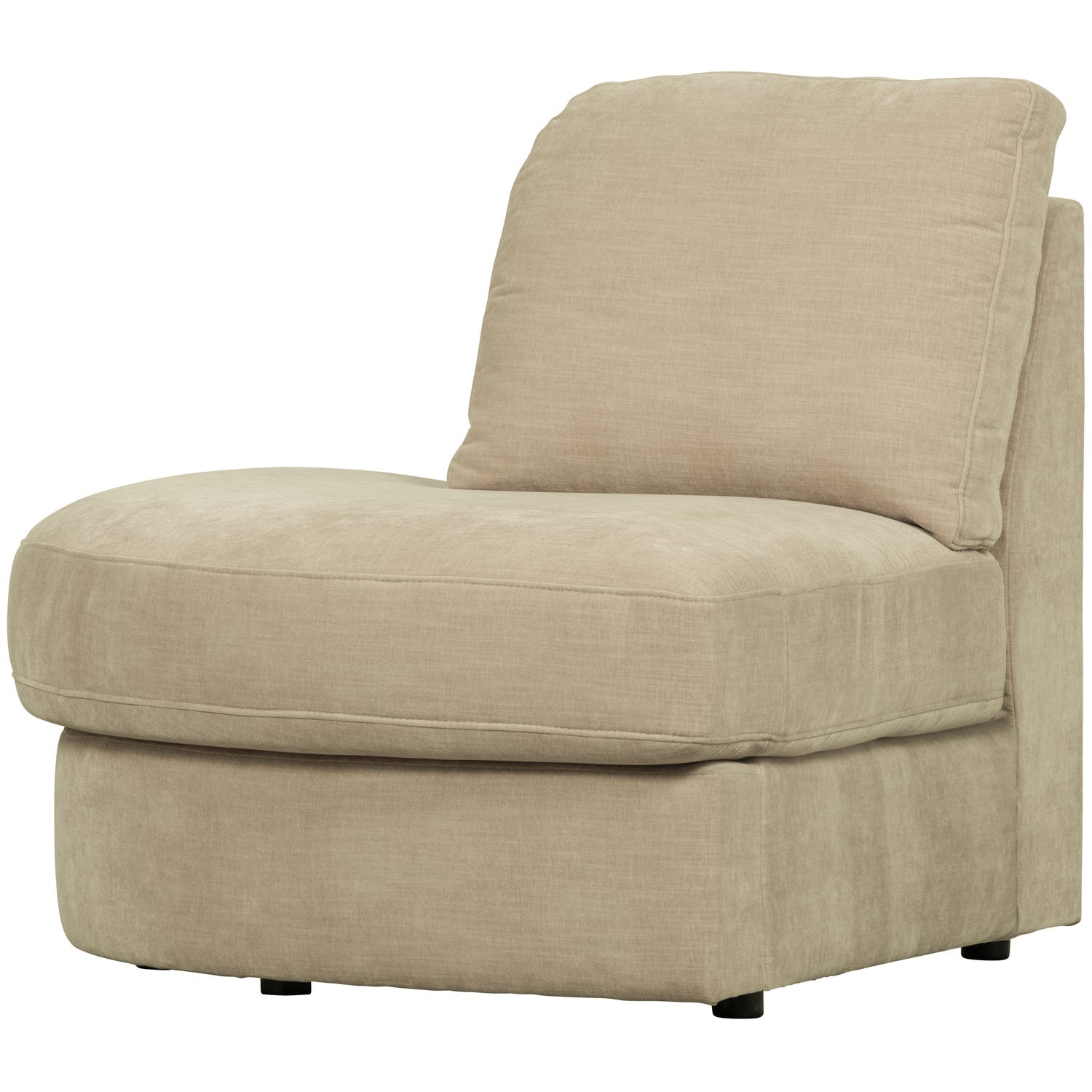 Sofa FAMILY - moduł otwarty lewostronny piaskowy
