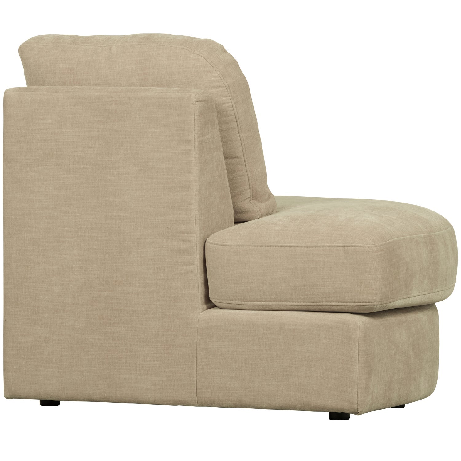 Sofa FAMILY - moduł otwarty lewostronny piaskowy