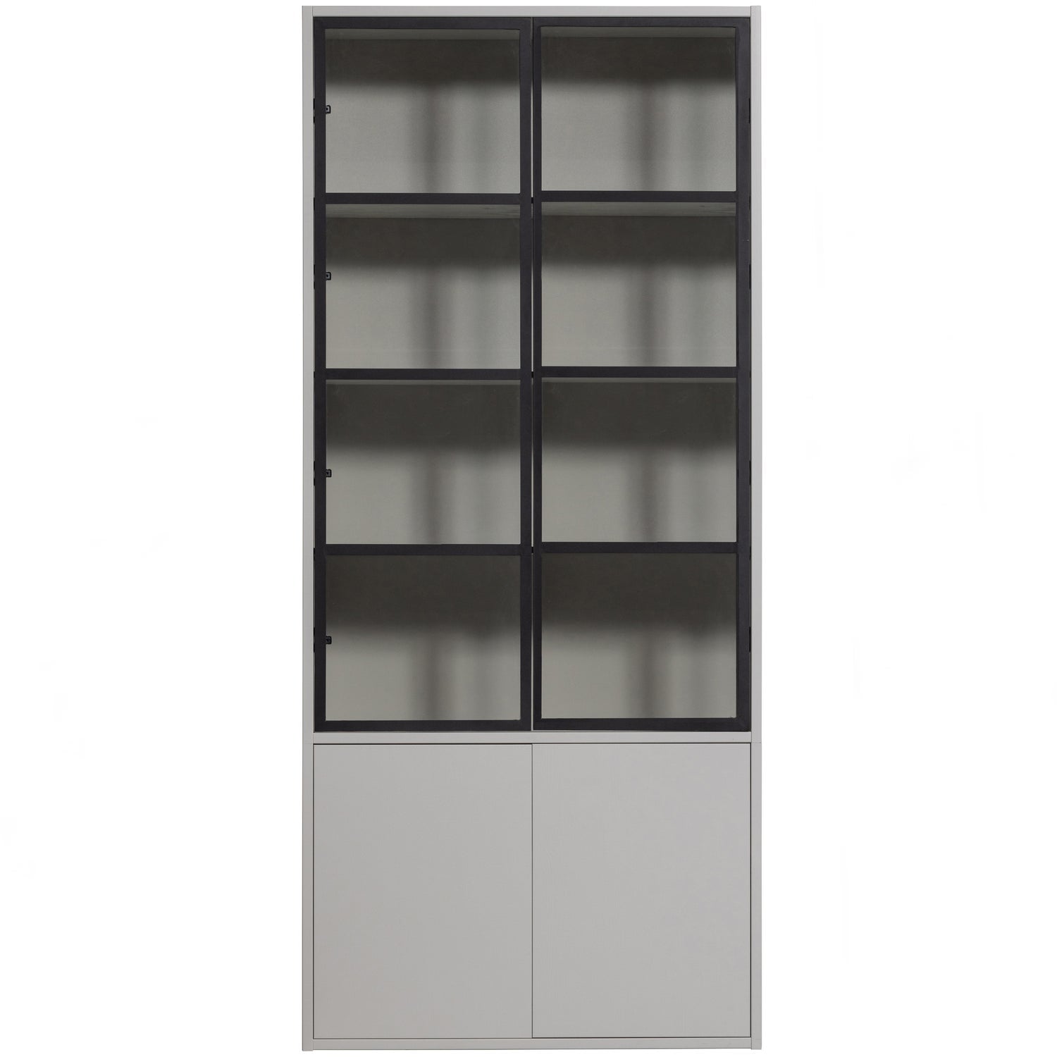 Vitrine BASIC grau