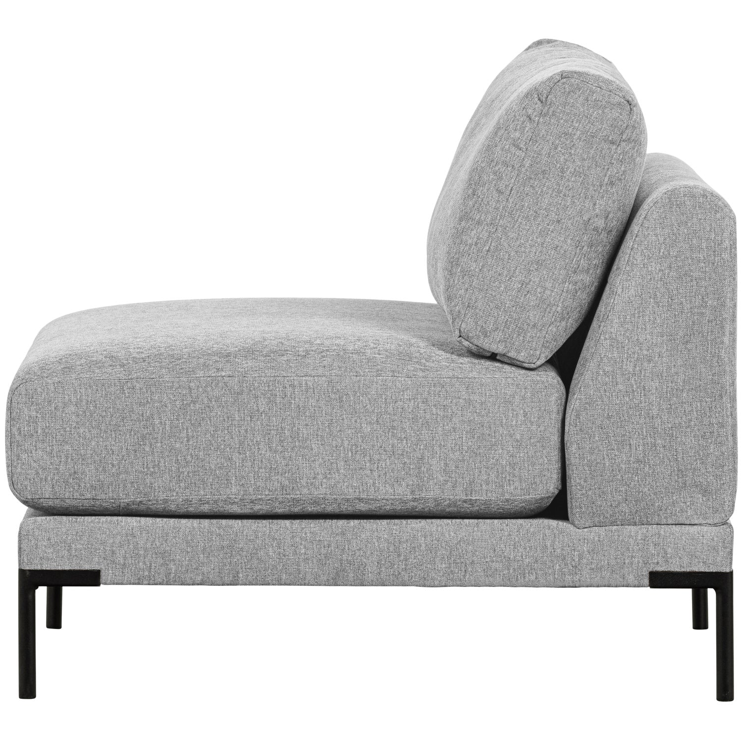 Sessel / Modul COUPLE hellgrau