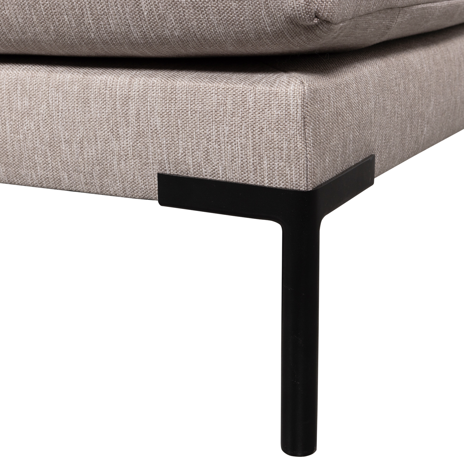 Szezlong prawostronny COUPLE DINING BENCH beżowy