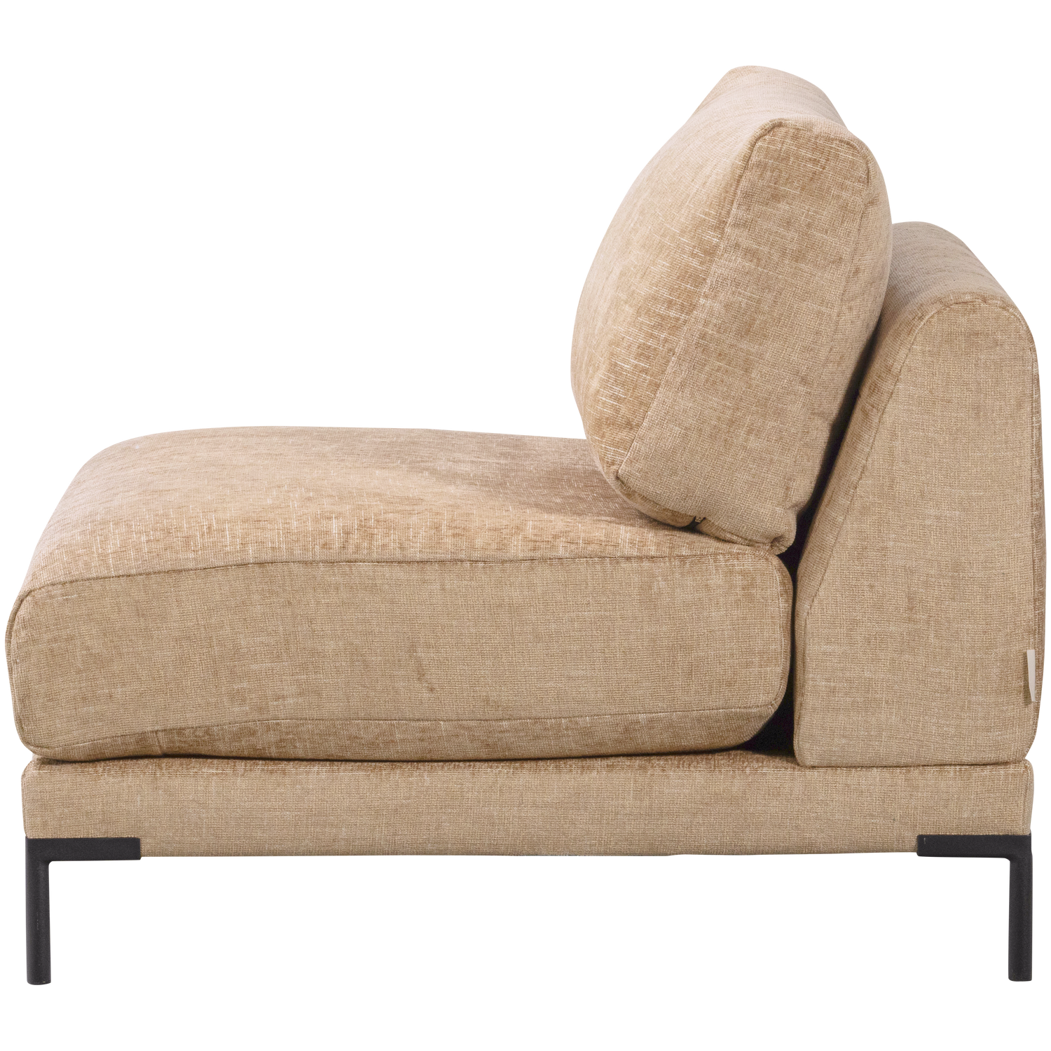 Sessel / Modul COUPLE butterfarbener Melange